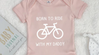 Baby was born to ride 🚴‍♀️  🍼