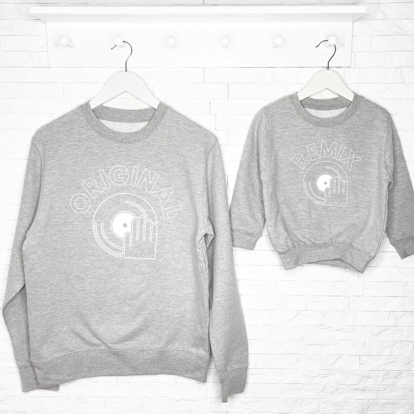 Original And Remix Father And Son Sweatshirts
