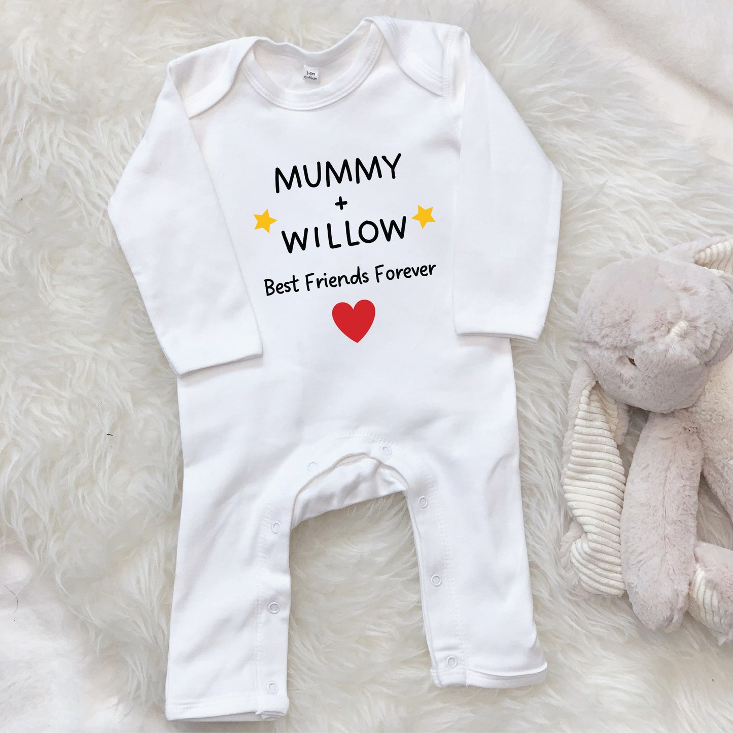 Mummy Best Friends Forever Mother's Day Babygrow