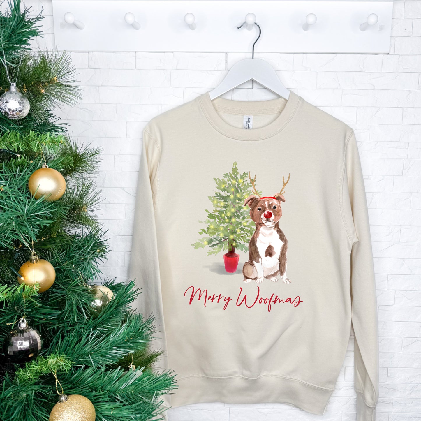 Personalised Dog Christmas Jumper