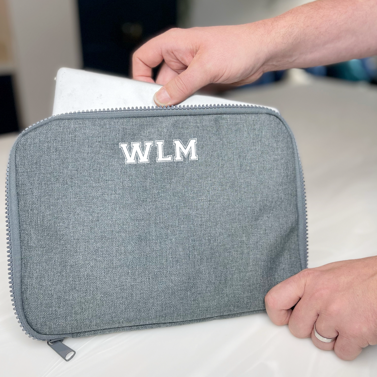 Personalised Varsity Initial Tech Organiser