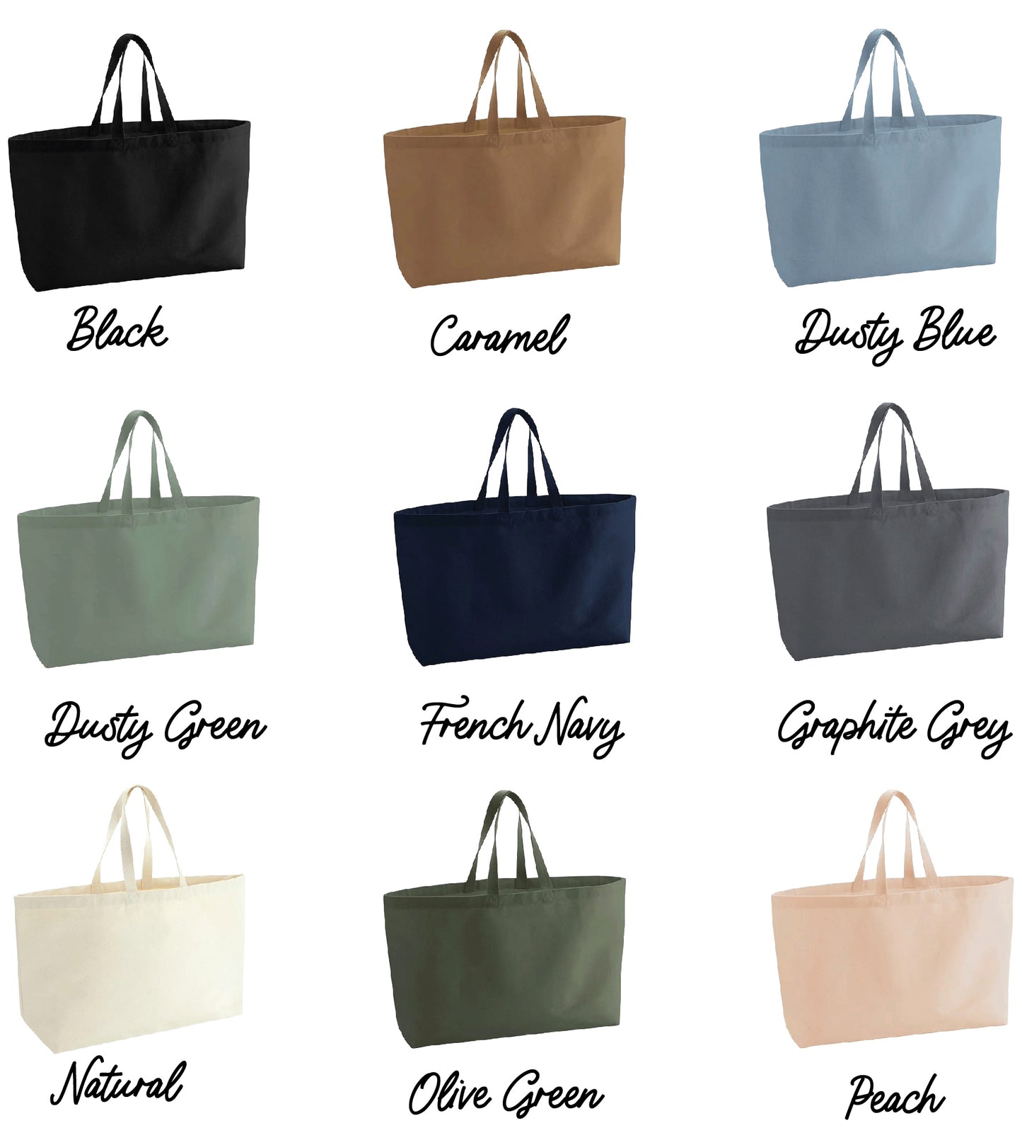 Brunch Society Premium Canvas Oversized Tote Bag