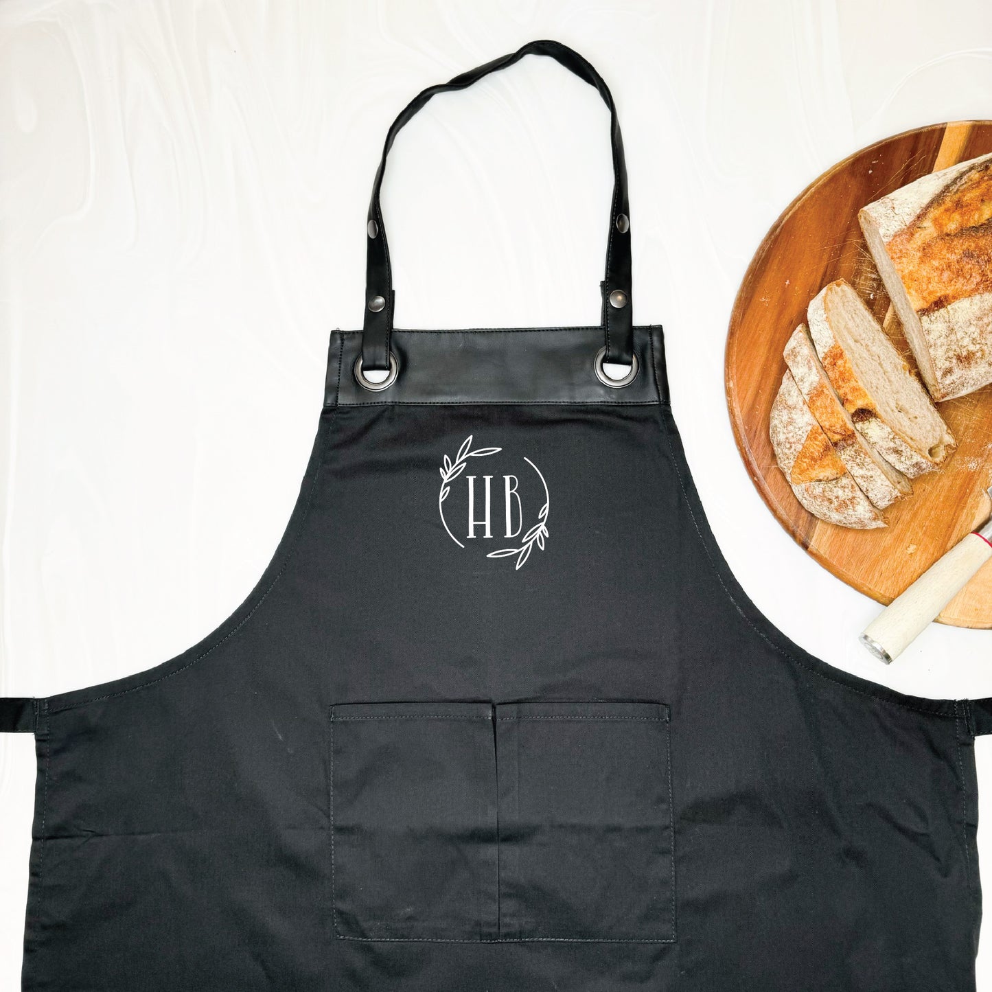 Eucalyptus Monogram Personalised Apron