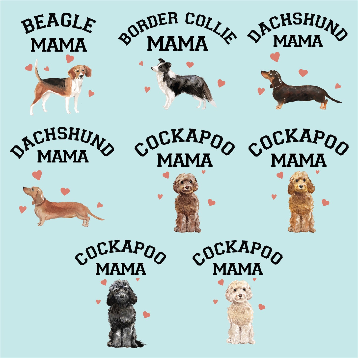 Choose Your Dog. Dog Mama Tote Bag
