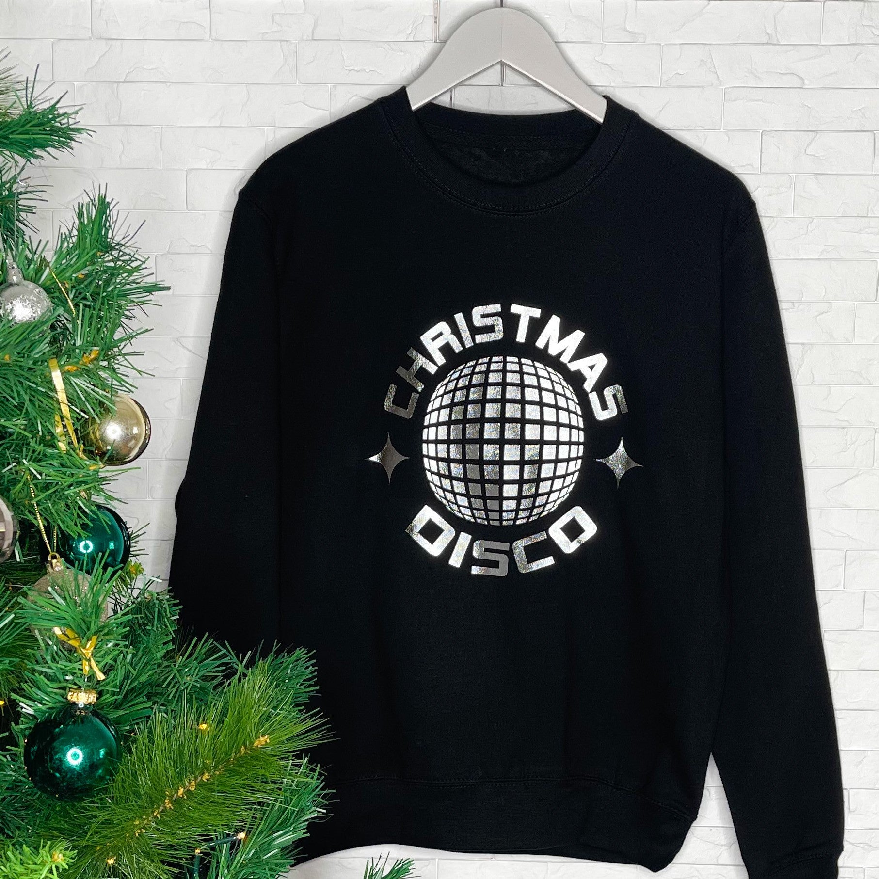 Funny Half Way To Christmas Sweatshirt - July Christmas Tree Design