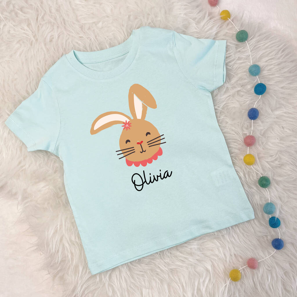 Personalised Easter Bunny T Shirt