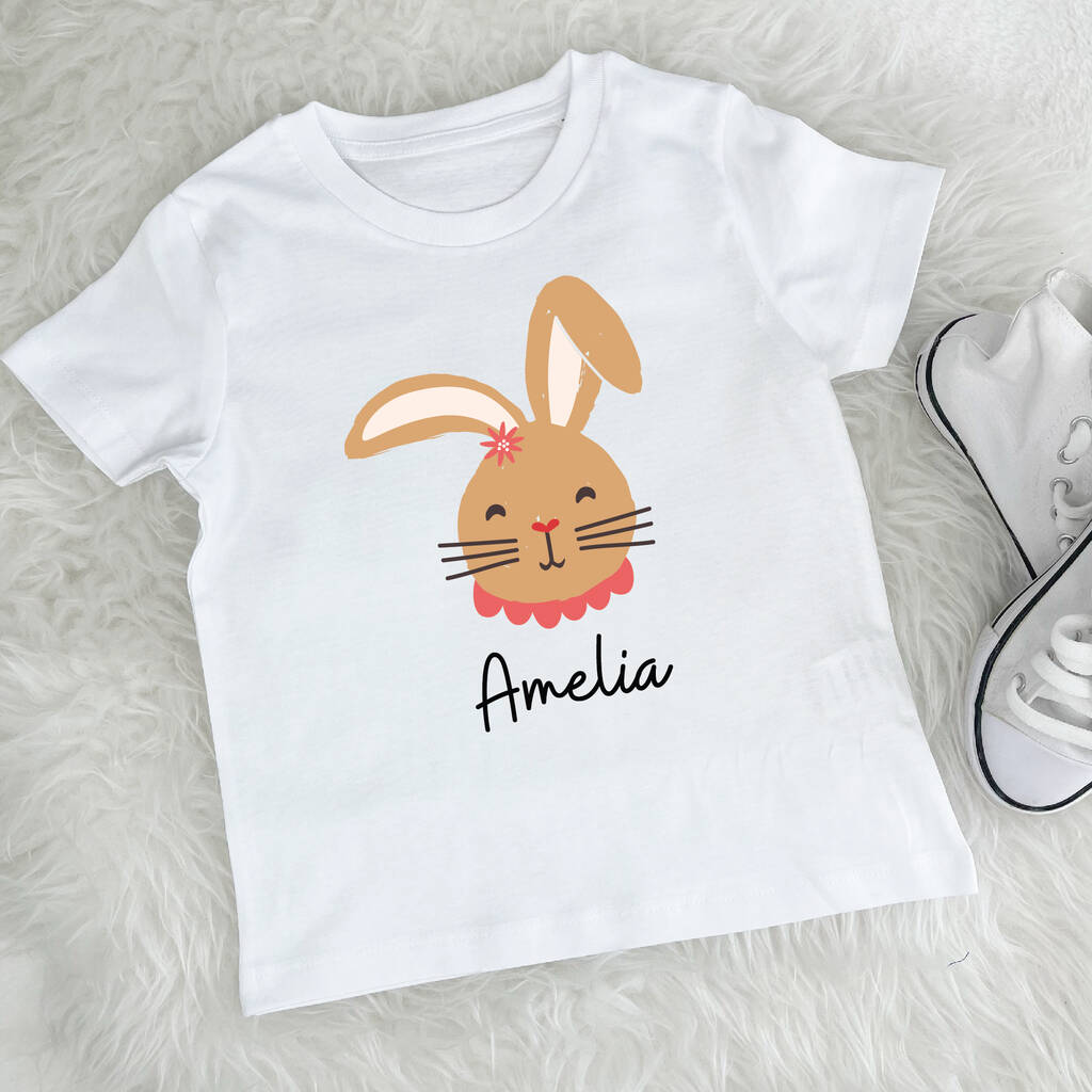 Personalised Easter Bunny T Shirt
