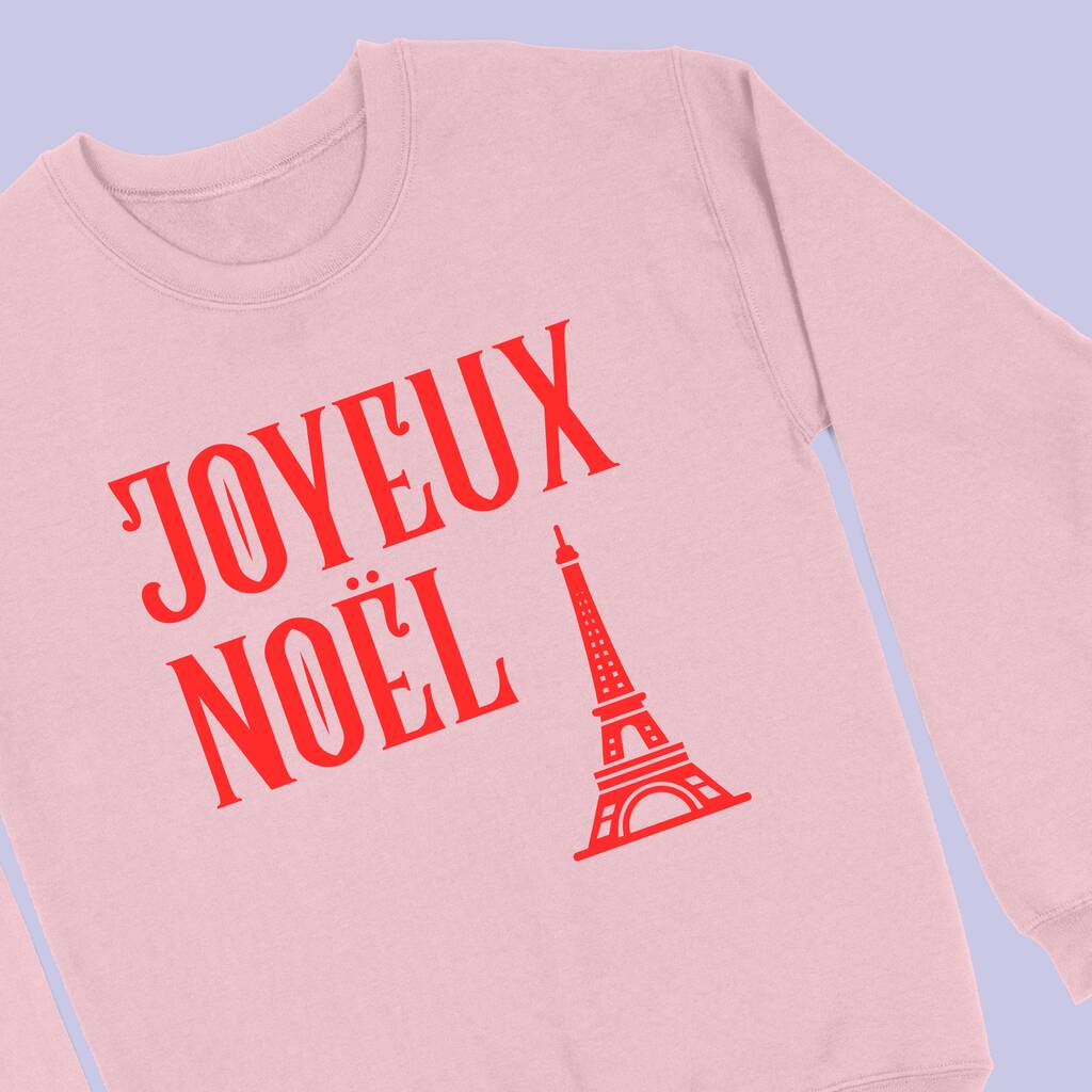 Joyeux Noel Paris Christmas Sweatshirt