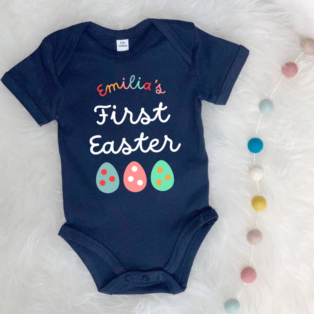 My First Easter Personalised Babygrow
