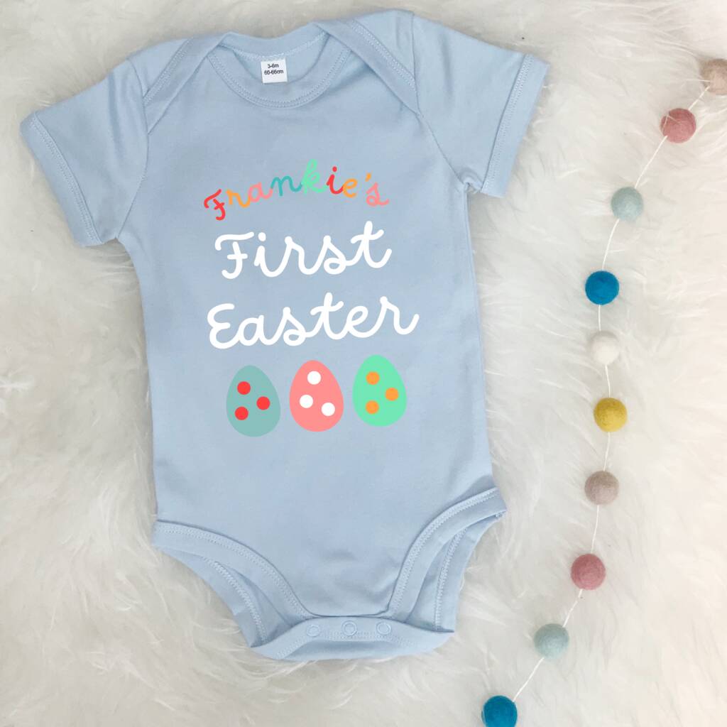 My First Easter Personalised Babygrow