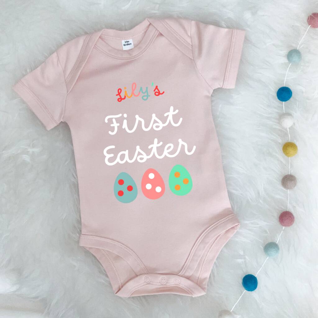 My First Easter Personalised Babygrow