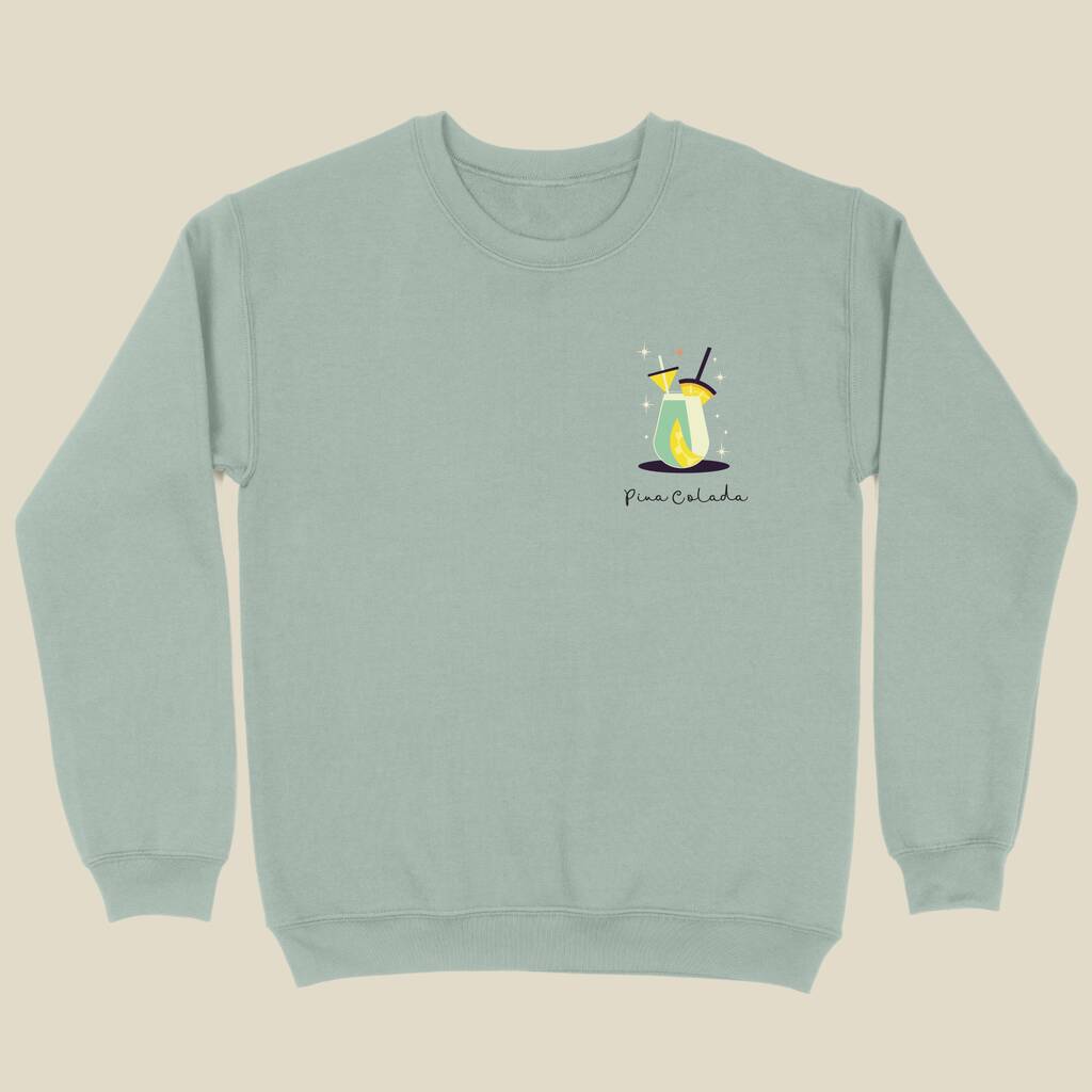 Pina Colada Cocktail Women's Sweatshirt