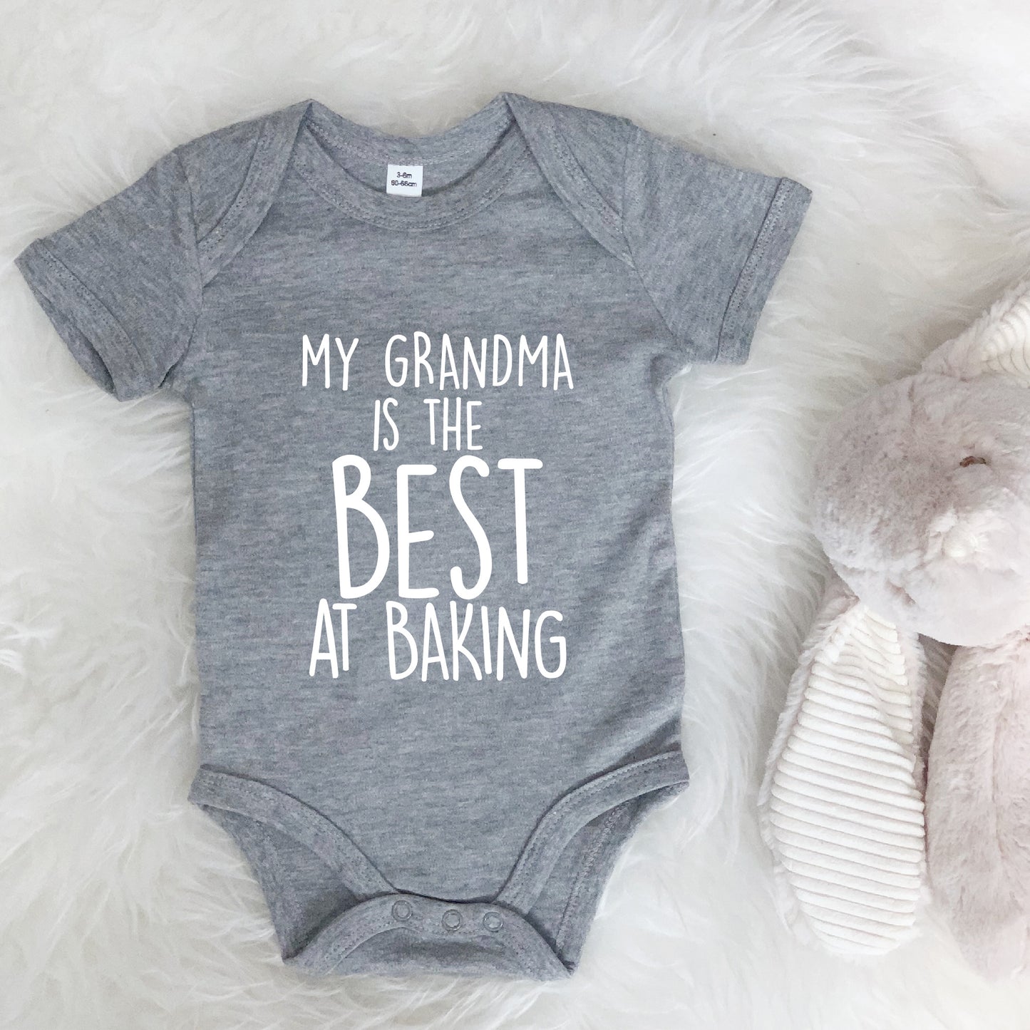 My Grandma is the Best at.... Personalised Babygrow - Lovetree Design
