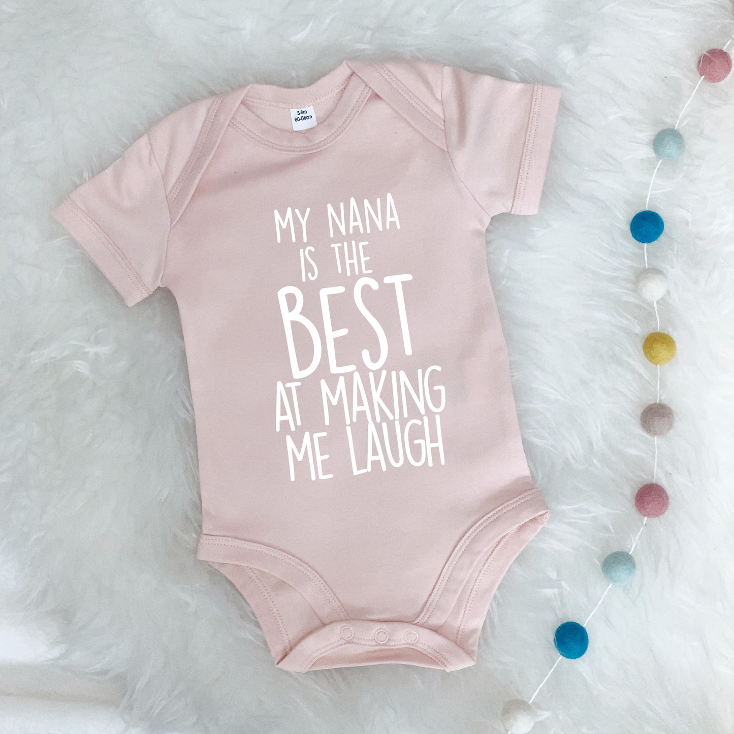 My Grandma is the Best at.... Personalised Babygrow - Lovetree Design