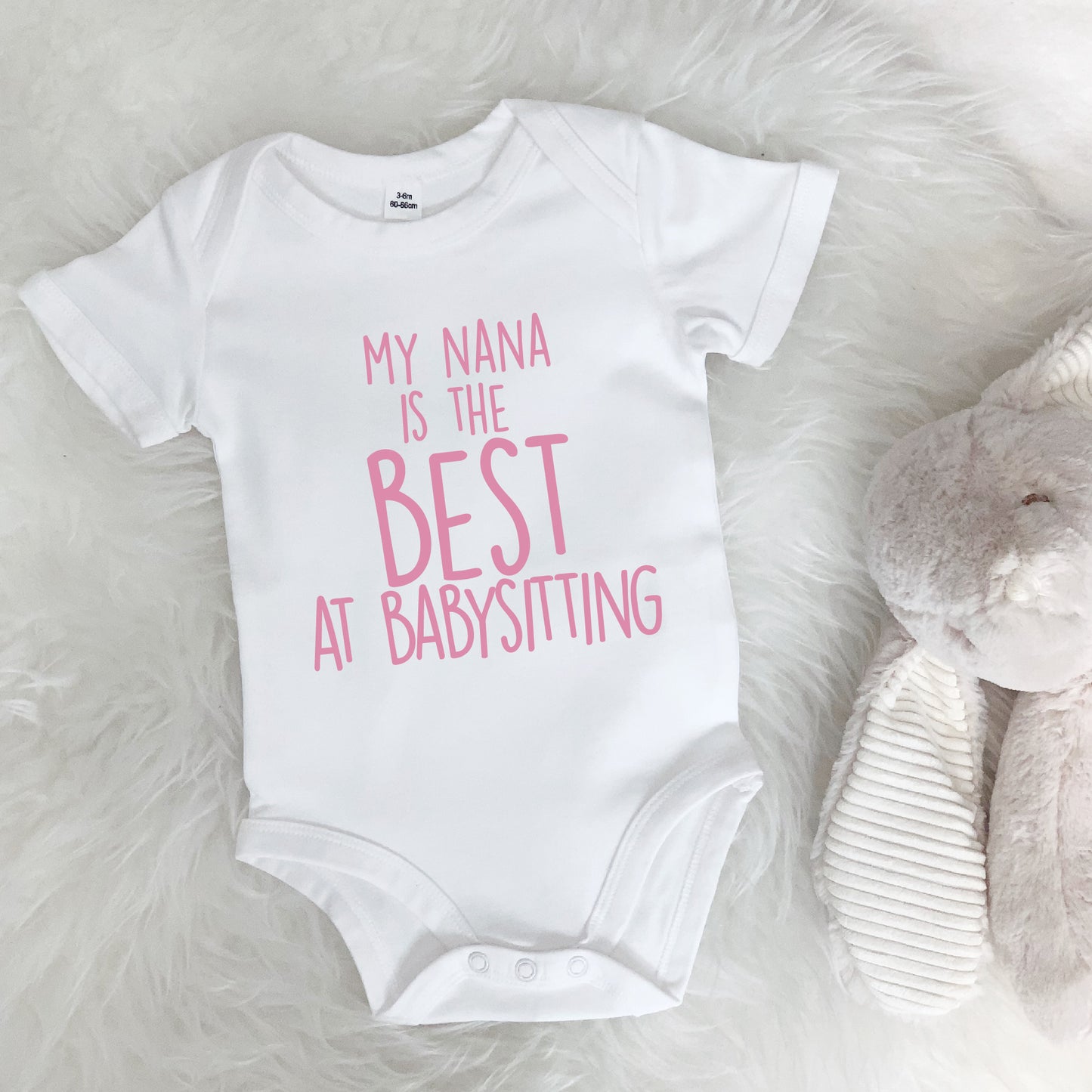 My Grandma is the Best at.... Personalised Babygrow - Lovetree Design