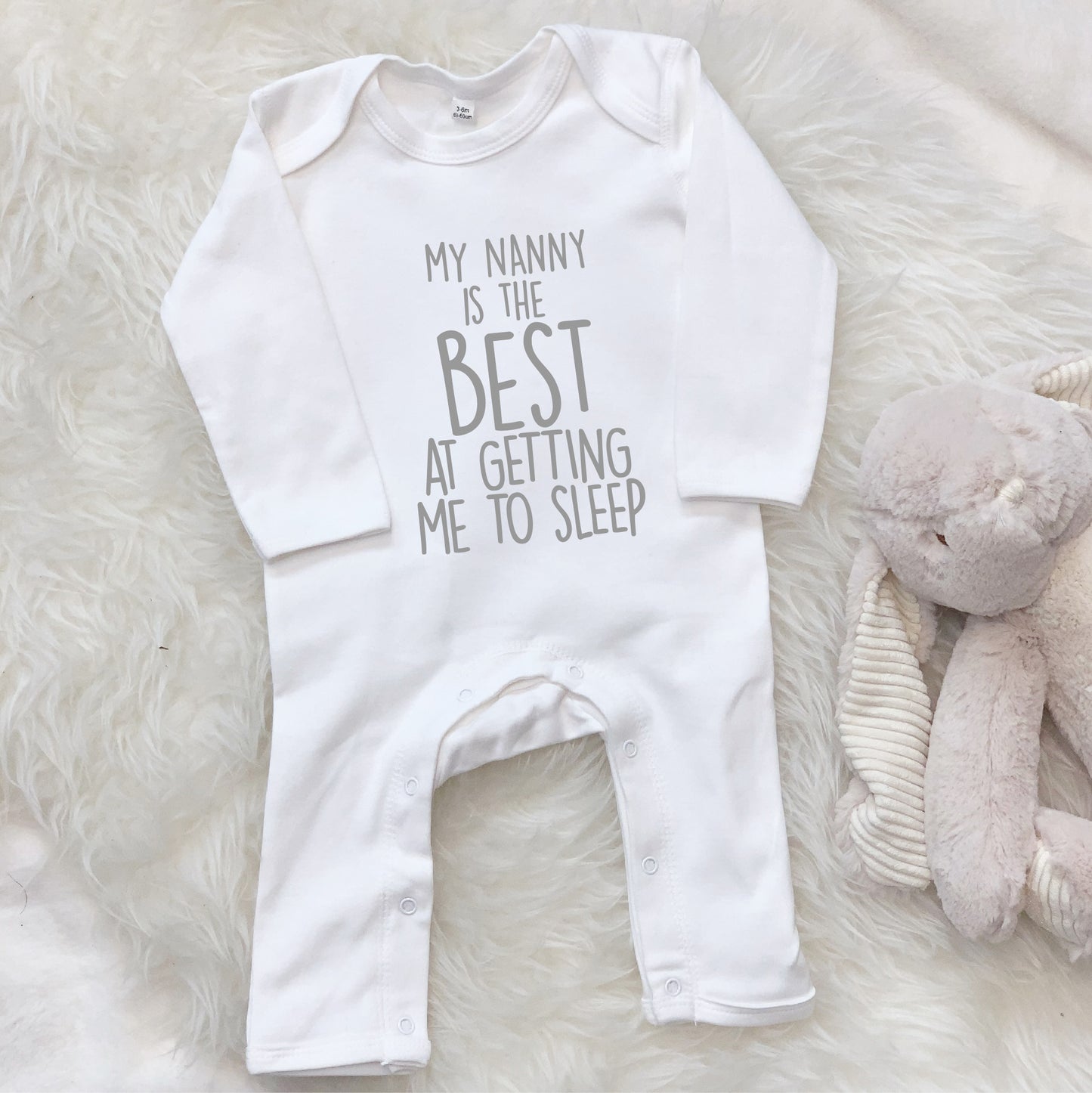 My Grandma is the Best at.... Personalised Babygrow - Lovetree Design