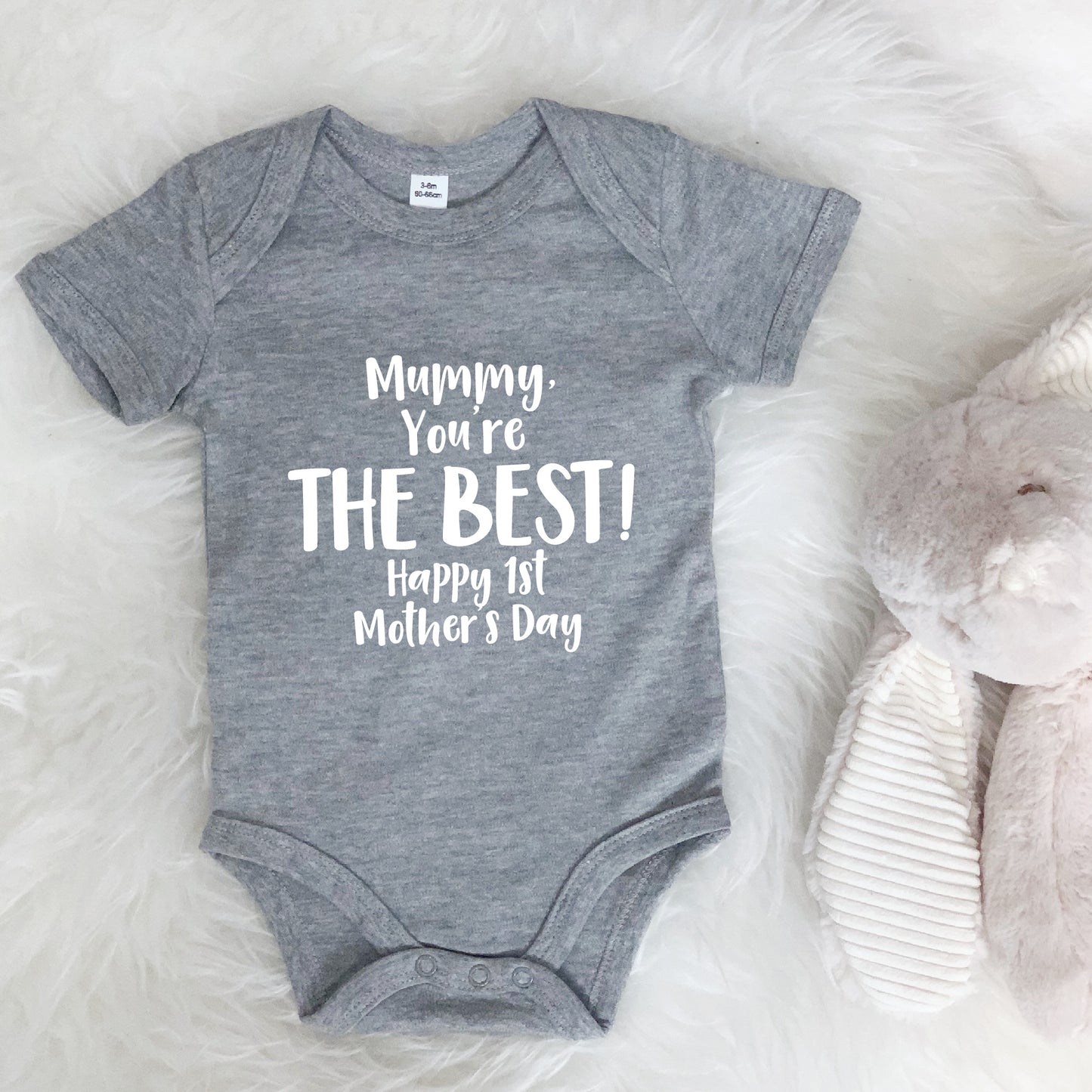 Mummy You're The Best Mother's Day Babygrow - Lovetree Design