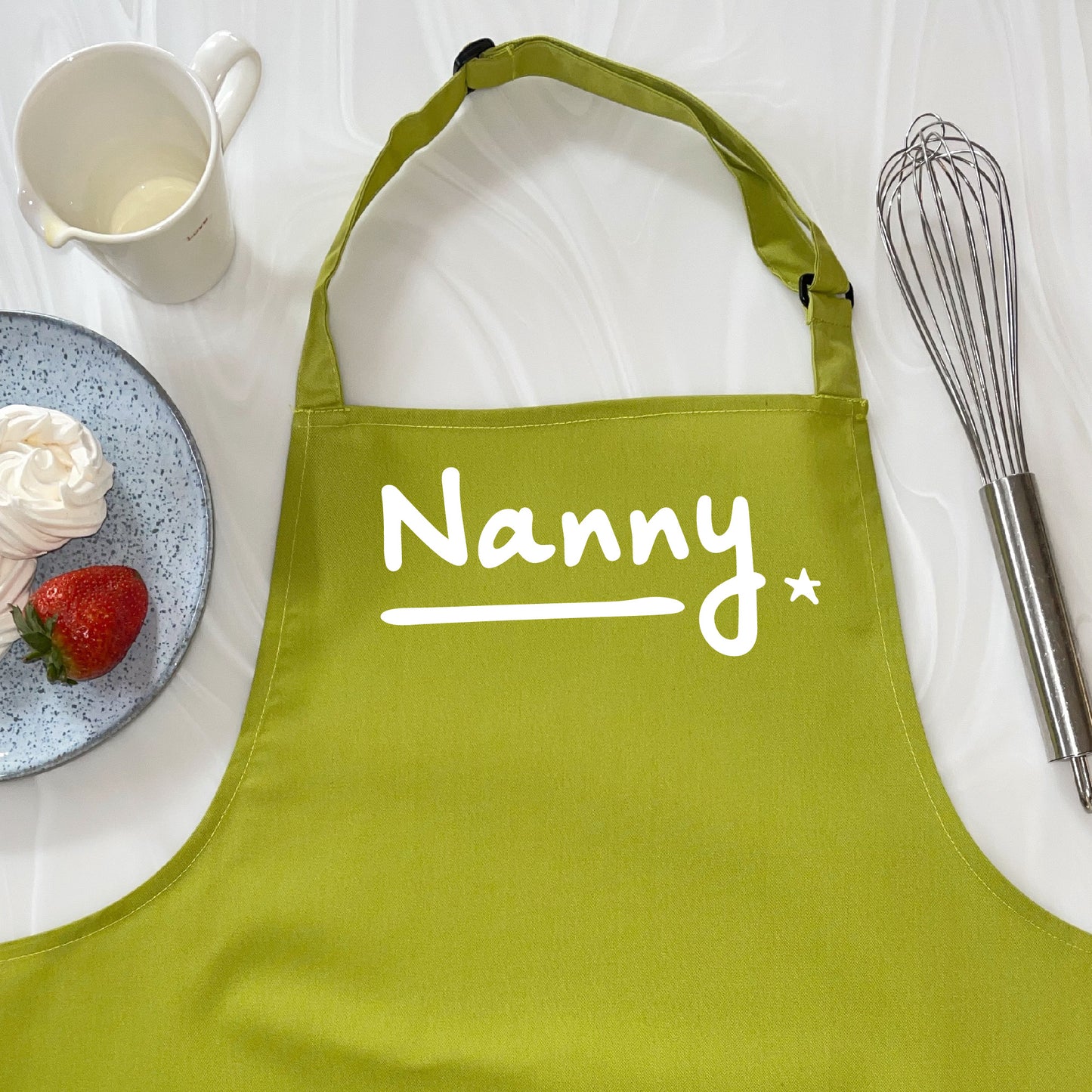 Grandma Personalised Apron with Star - Lovetree Design