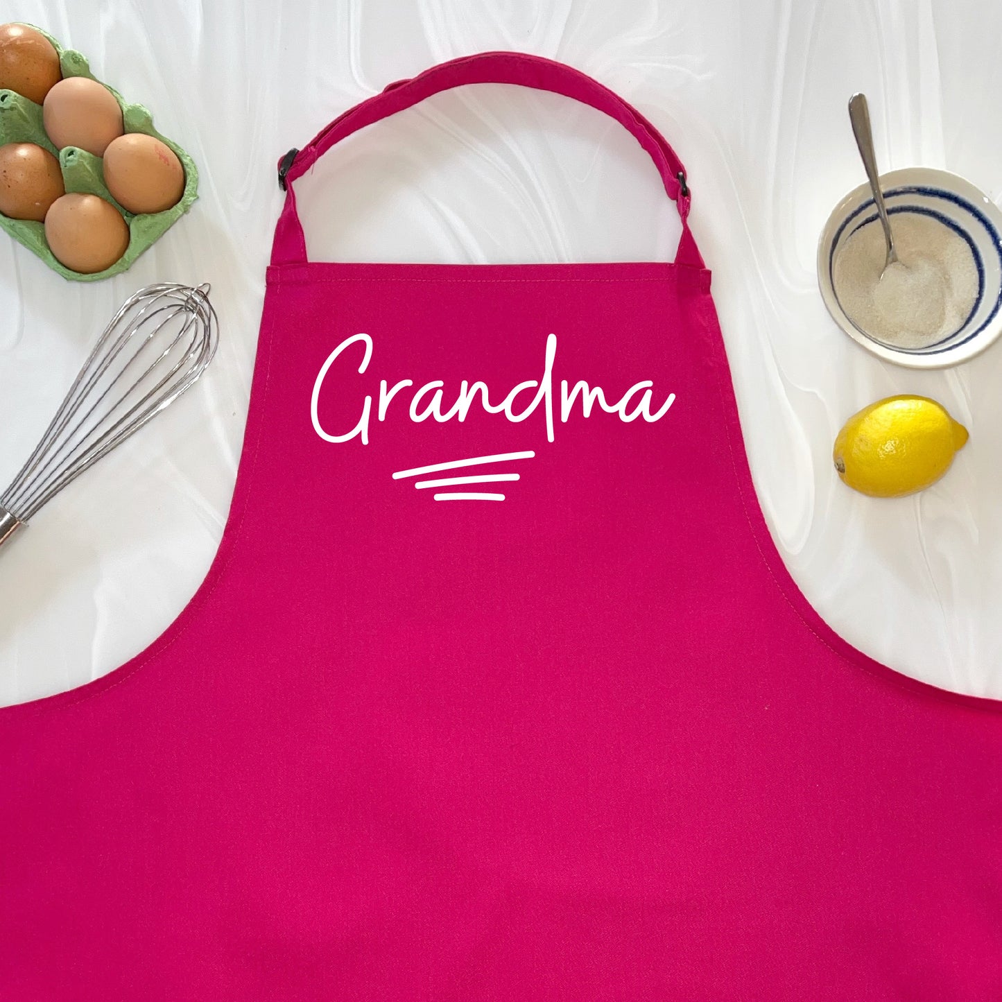 Personalised Grandparent Ballpoint Apron - Lovetree Design