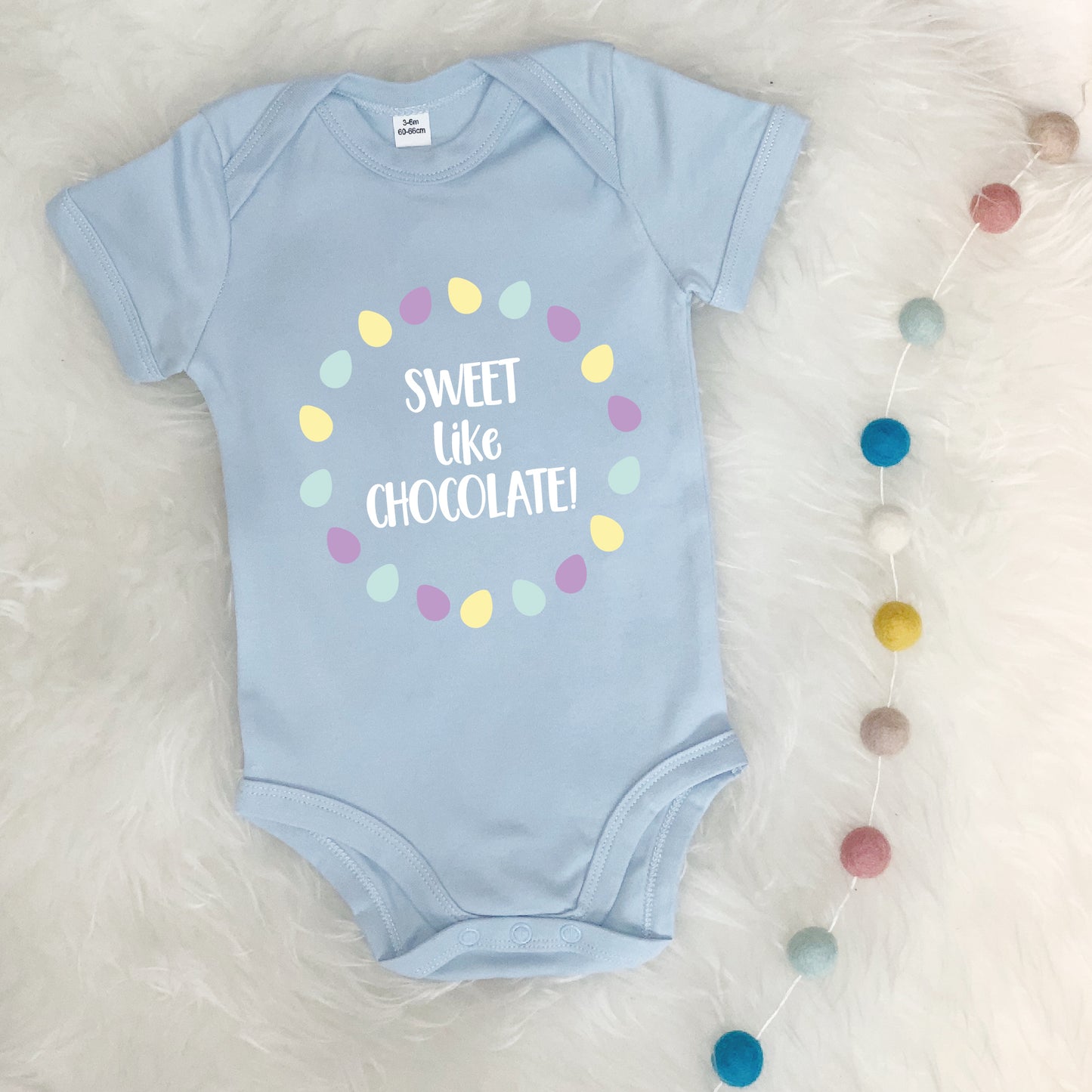 Sweet Like Chocolate Easter Babygrow - Lovetree Design