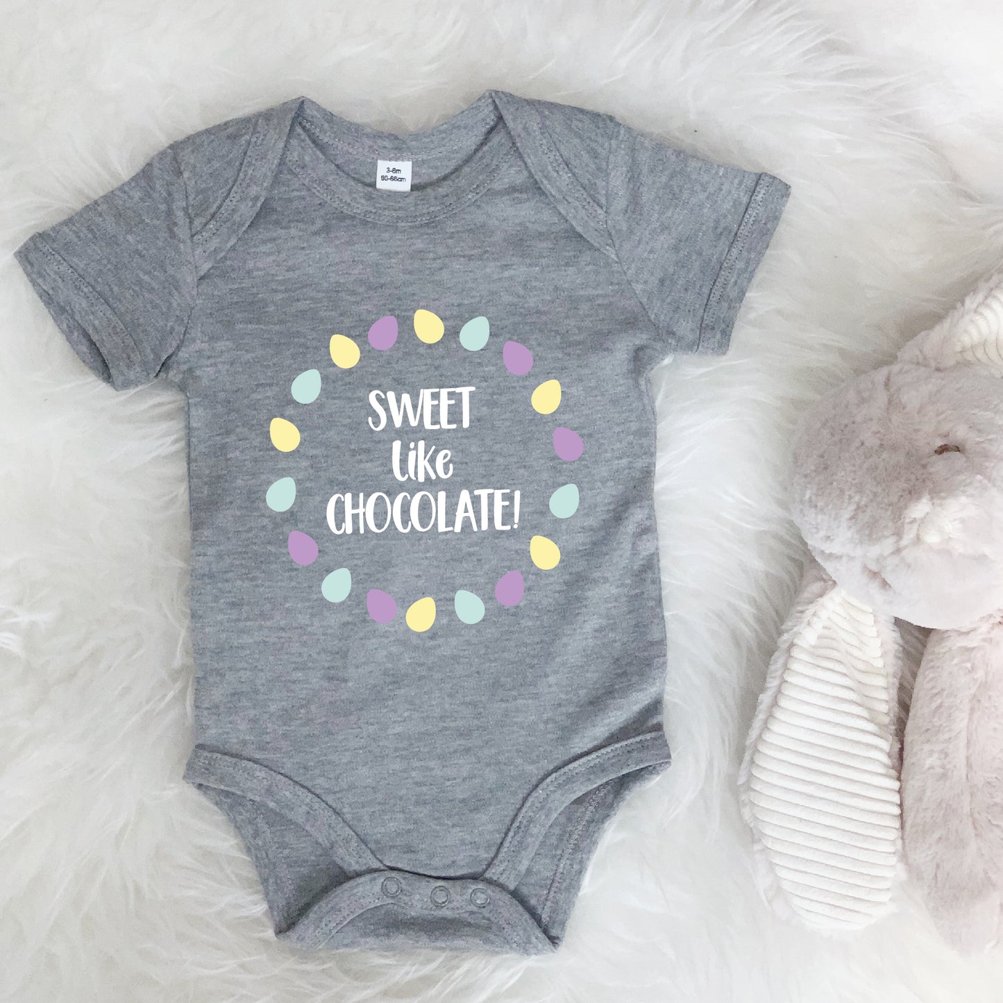 Sweet Like Chocolate Easter Babygrow - Lovetree Design