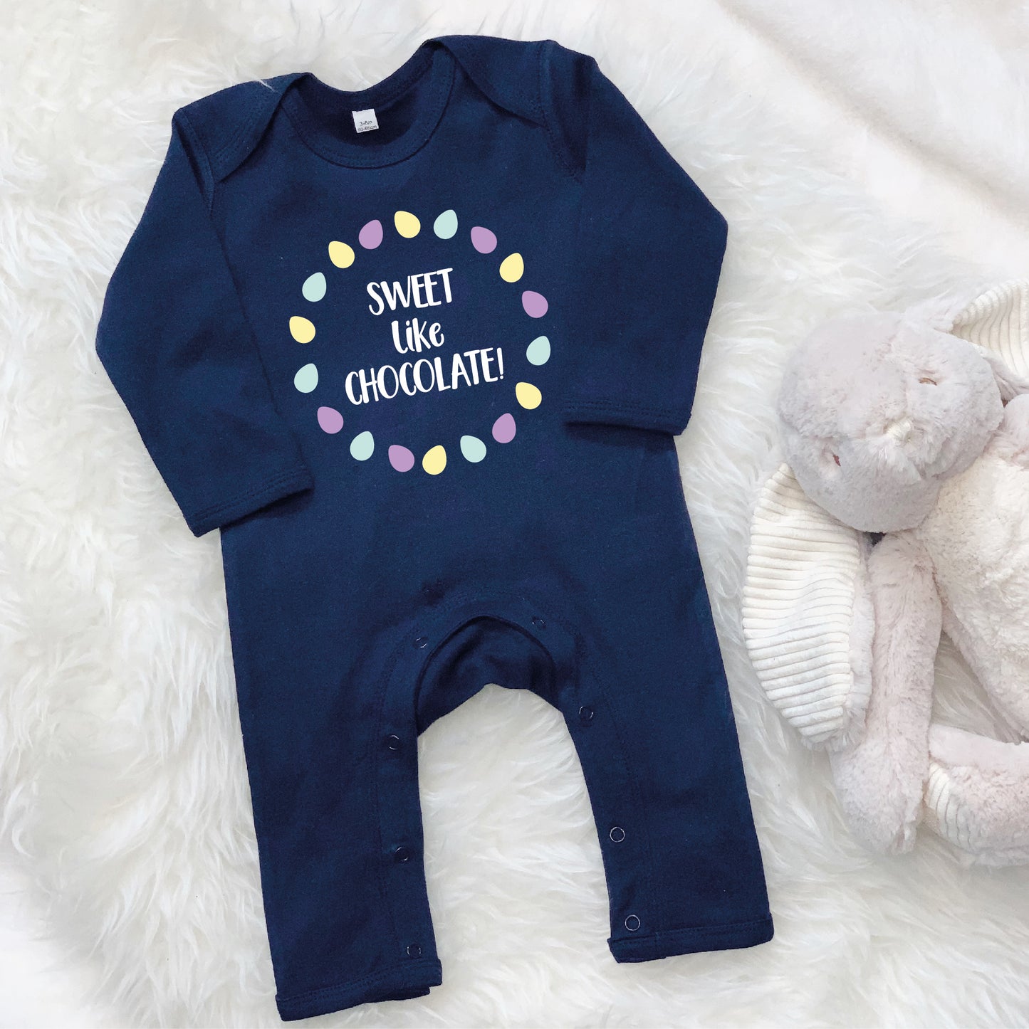 Sweet Like Chocolate Easter Babygrow - Lovetree Design