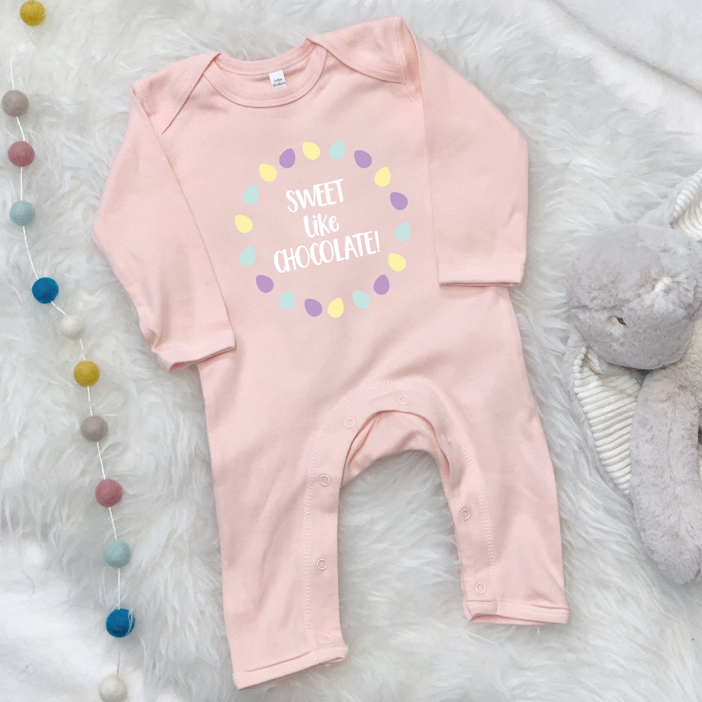 Sweet Like Chocolate Easter Babygrow - Lovetree Design