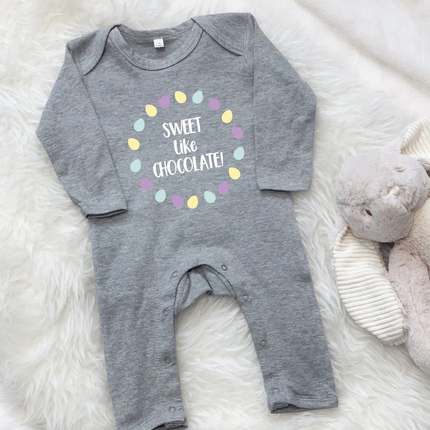 Sweet Like Chocolate Easter Babygrow - Lovetree Design
