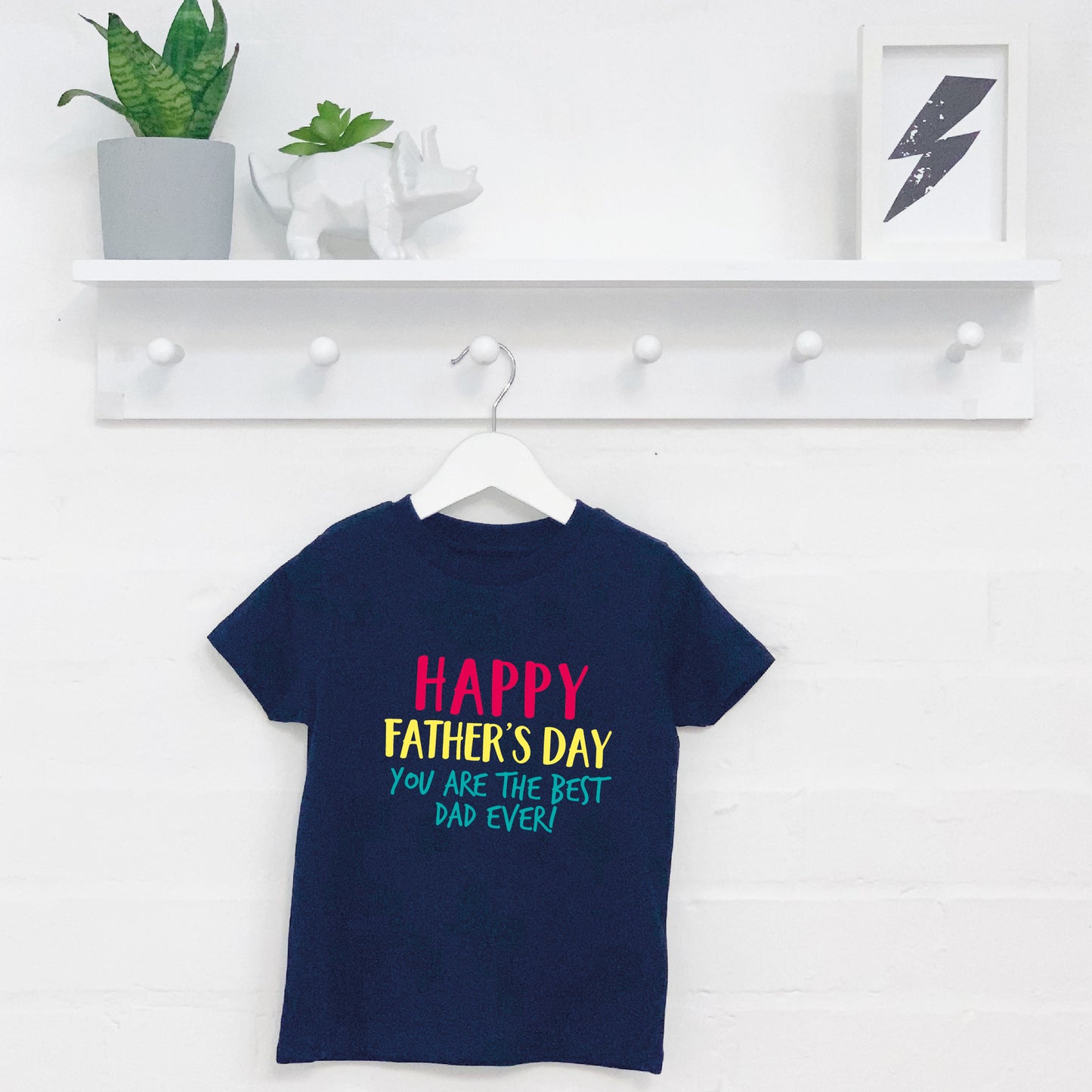 Multicoloured Happy 1st Fathers Day Kids Top / Babygrow - Lovetree Design