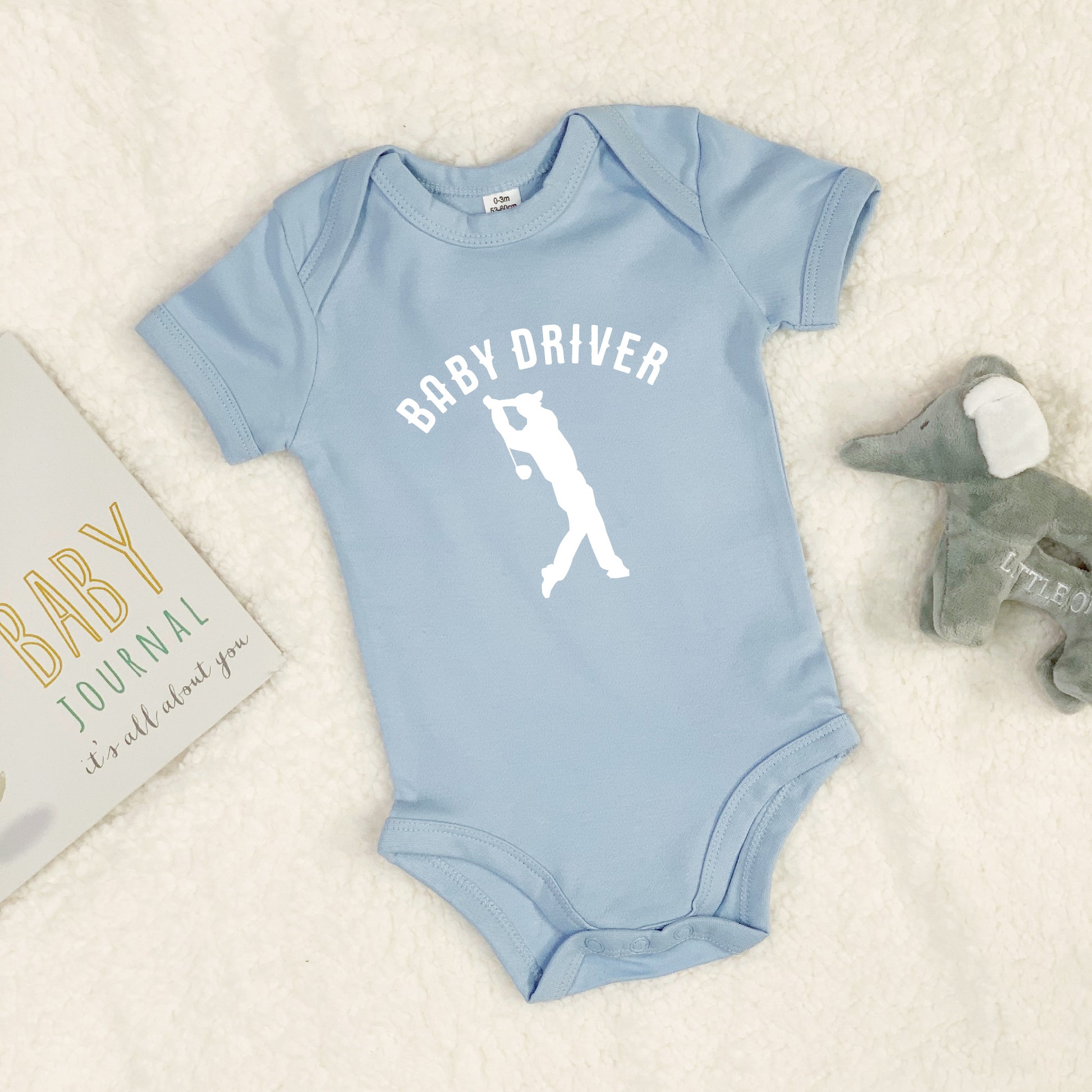 Baby Driver Golf Babygrow - Lovetree Design