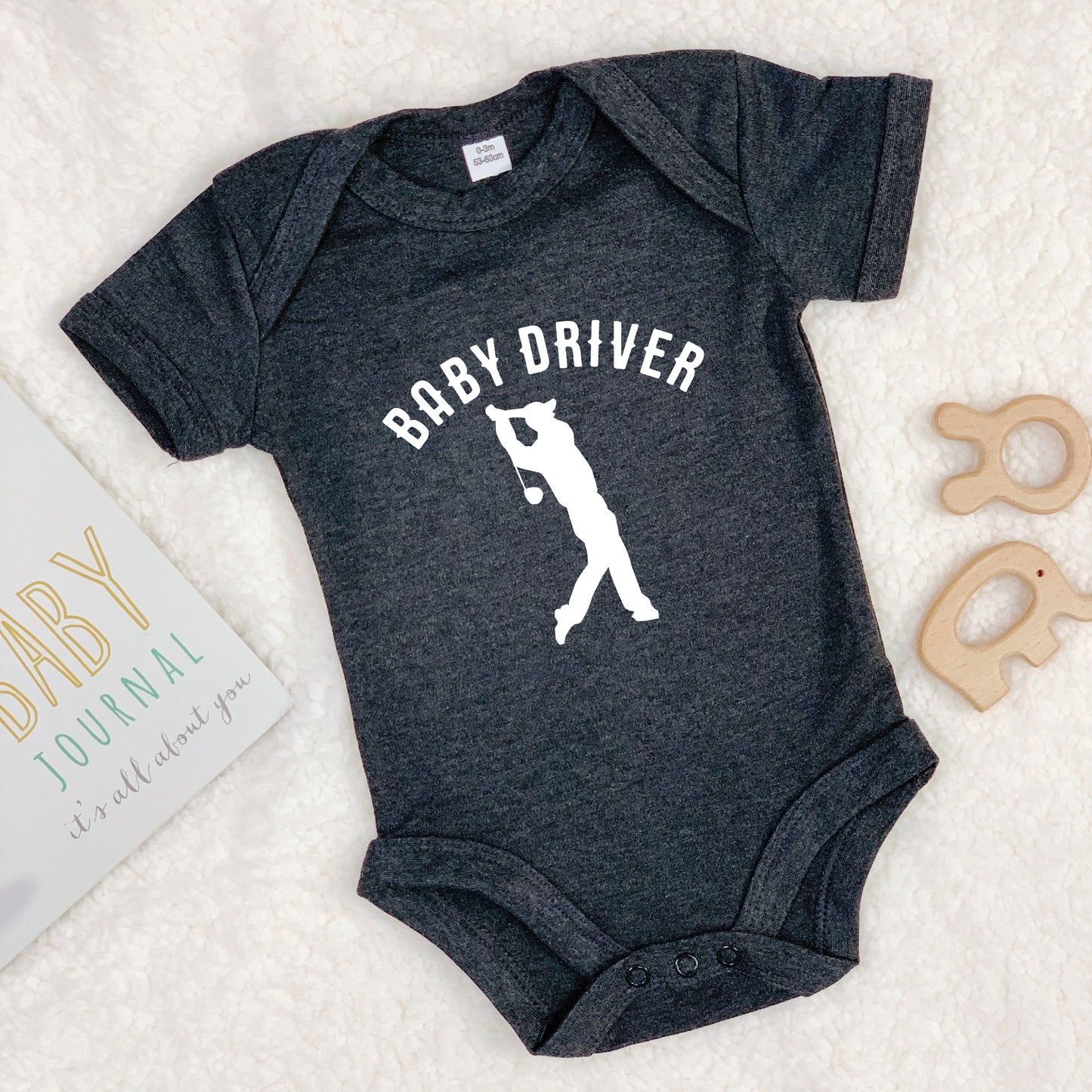 Baby Driver Golf Babygrow - Lovetree Design