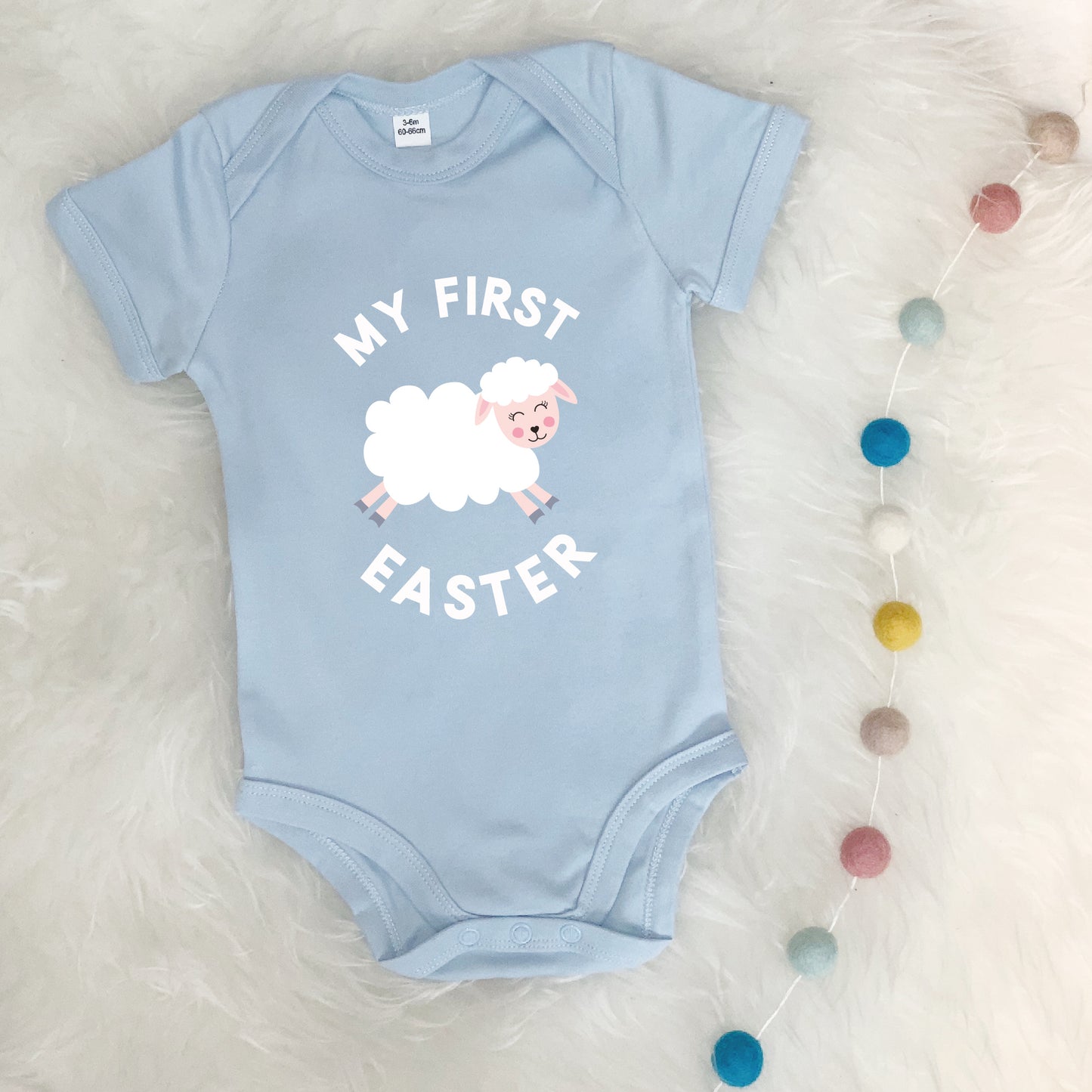 My First Easter Cute Lamb Babygrow - Lovetree Design
