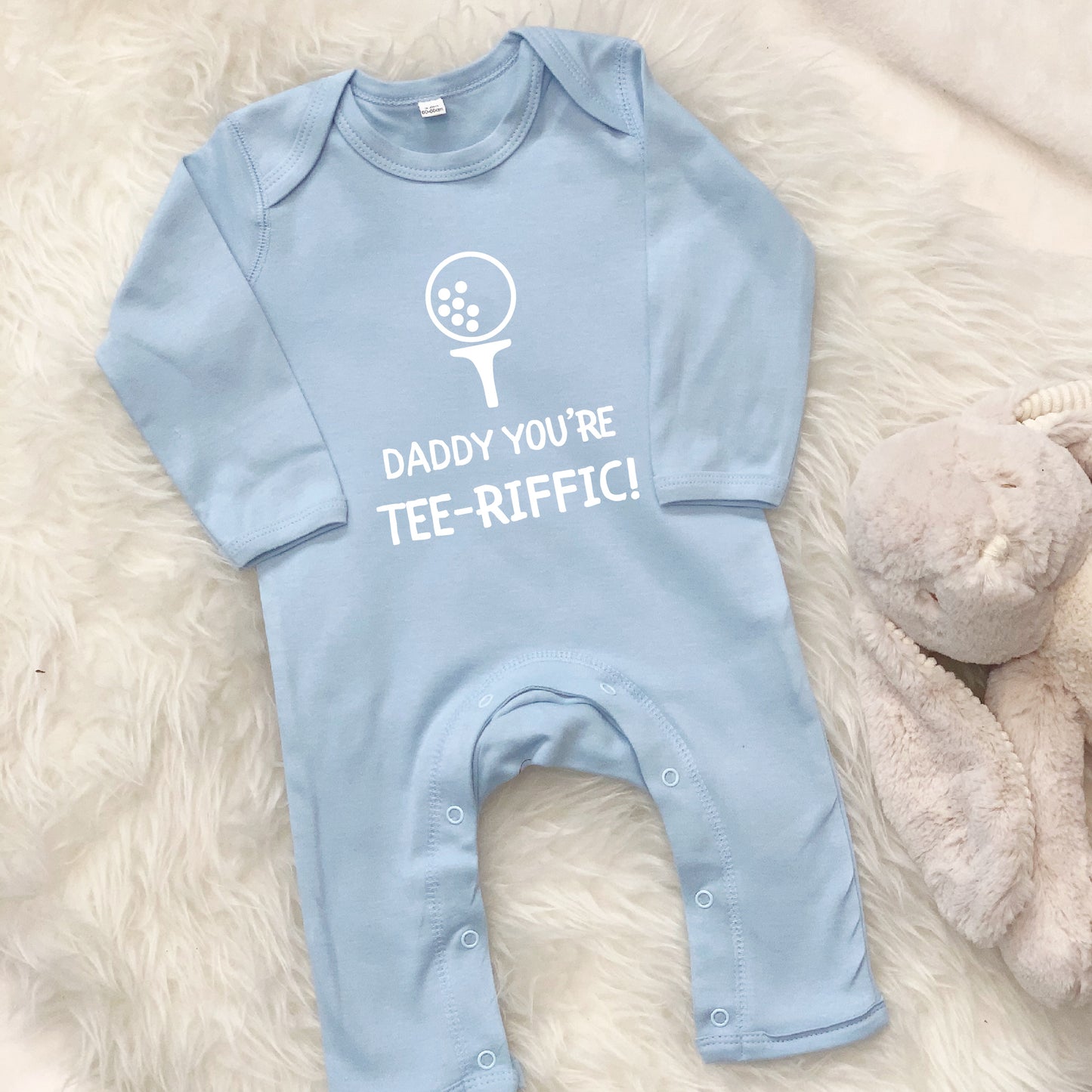 Daddy You're Tee Riffic Golf Babygrow - Lovetree Design