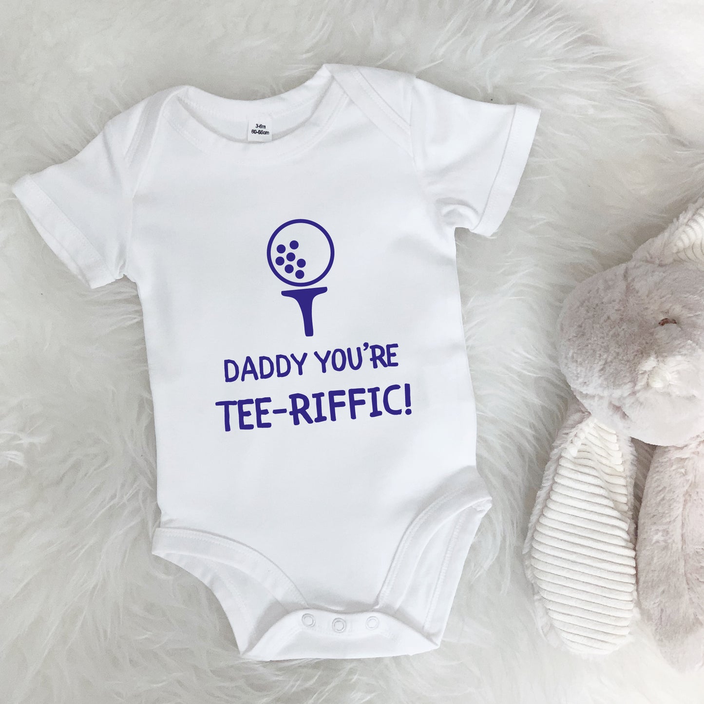 Daddy You're Tee Riffic Golf Babygrow - Lovetree Design
