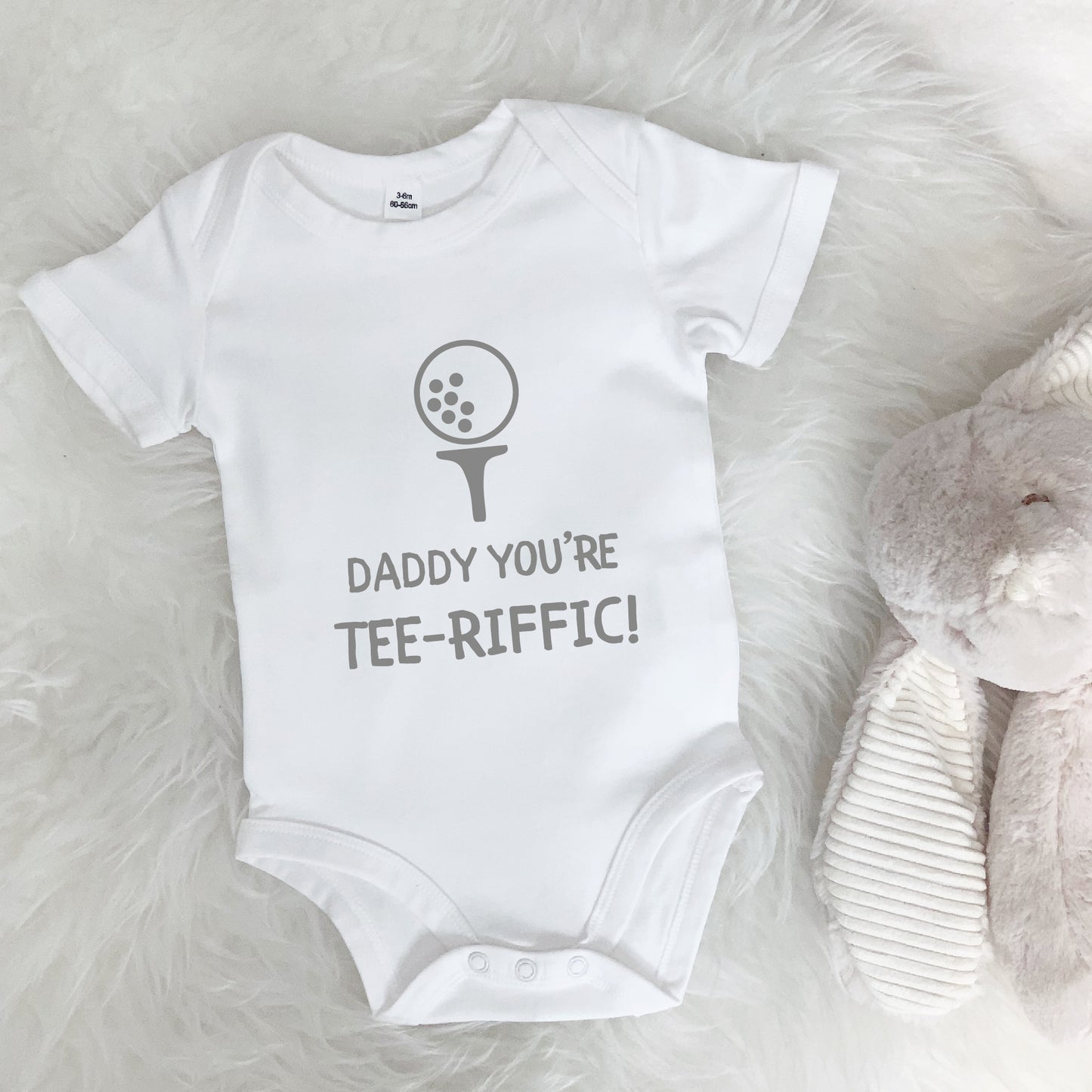 Daddy You're Tee Riffic Golf Babygrow - Lovetree Design