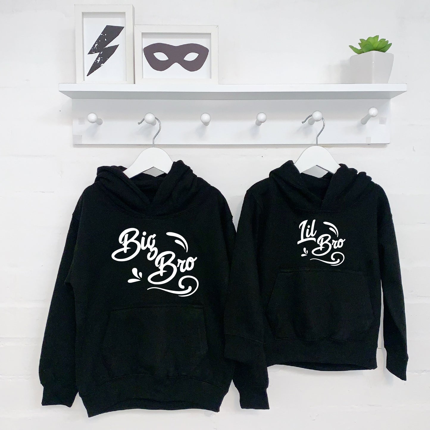 Sibling Waves Brother Sister Hoodie Set - Lovetree Design