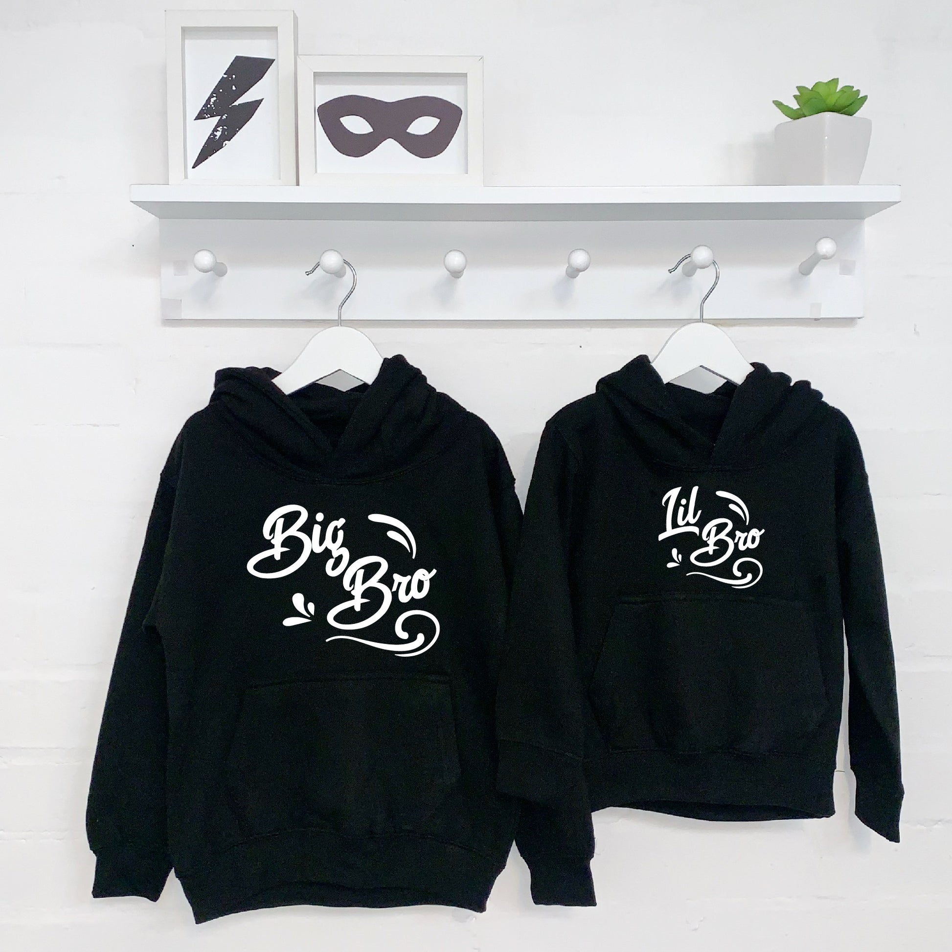Sibling Waves Brother Sister Hoodie Set - Lovetree Design