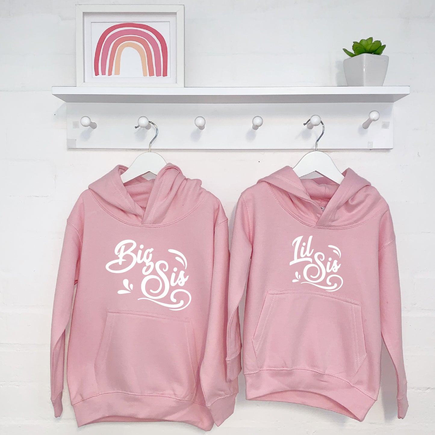Sibling Waves Brother Sister Hoodie Set - Lovetree Design