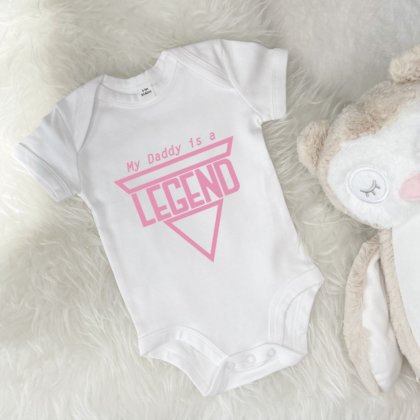 'My Daddy Is A Legend' Father's Day Babygrow - Lovetree Design