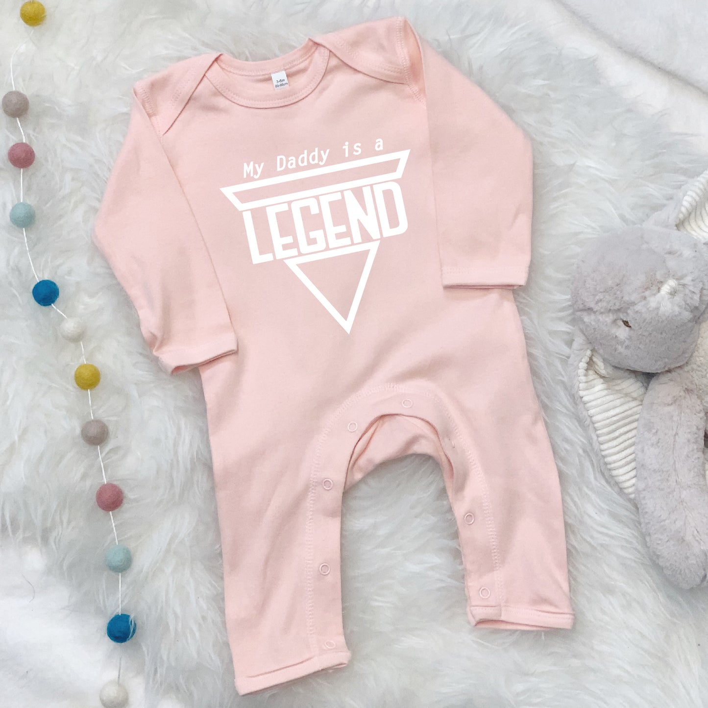 'My Daddy Is A Legend' Father's Day Babygrow - Lovetree Design
