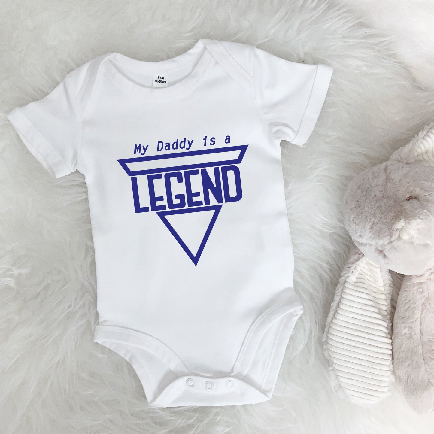 'My Daddy Is A Legend' Father's Day Babygrow - Lovetree Design