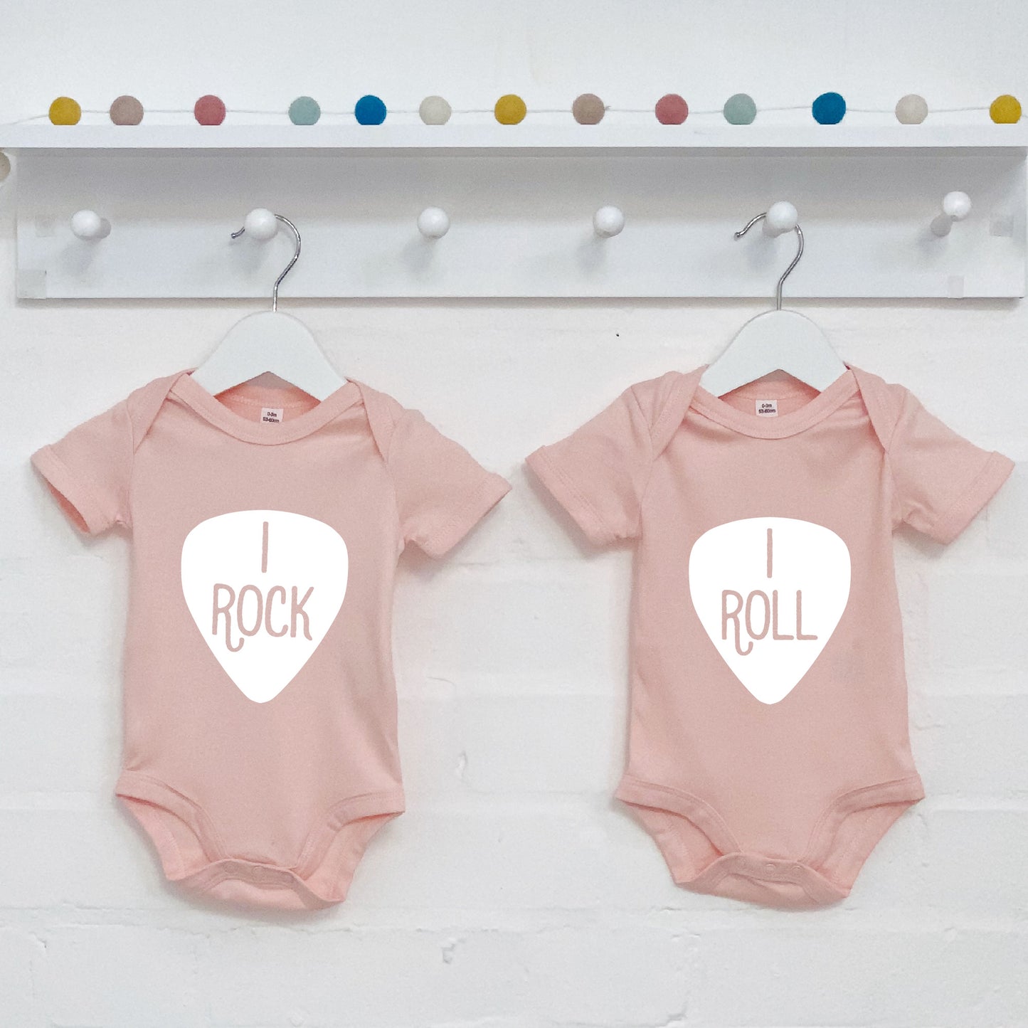 I Rock and I Roll Babygrow Set - Lovetree Design