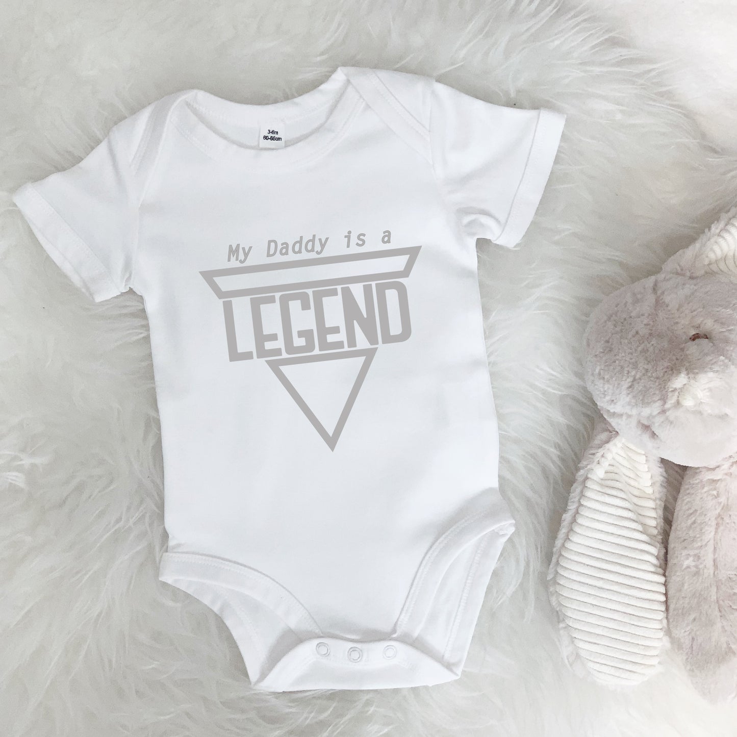 'My Daddy Is A Legend' Father's Day Babygrow - Lovetree Design