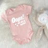 Oops We Did It Again! 2nd Baby Announcement Babygrow - Lovetree Design