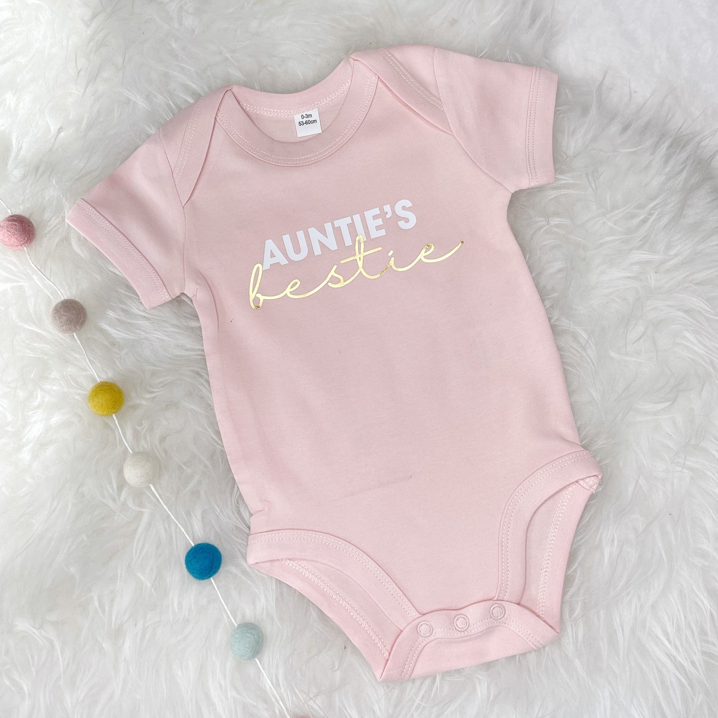 Aunties Bestie Babygrow - Lovetree Design