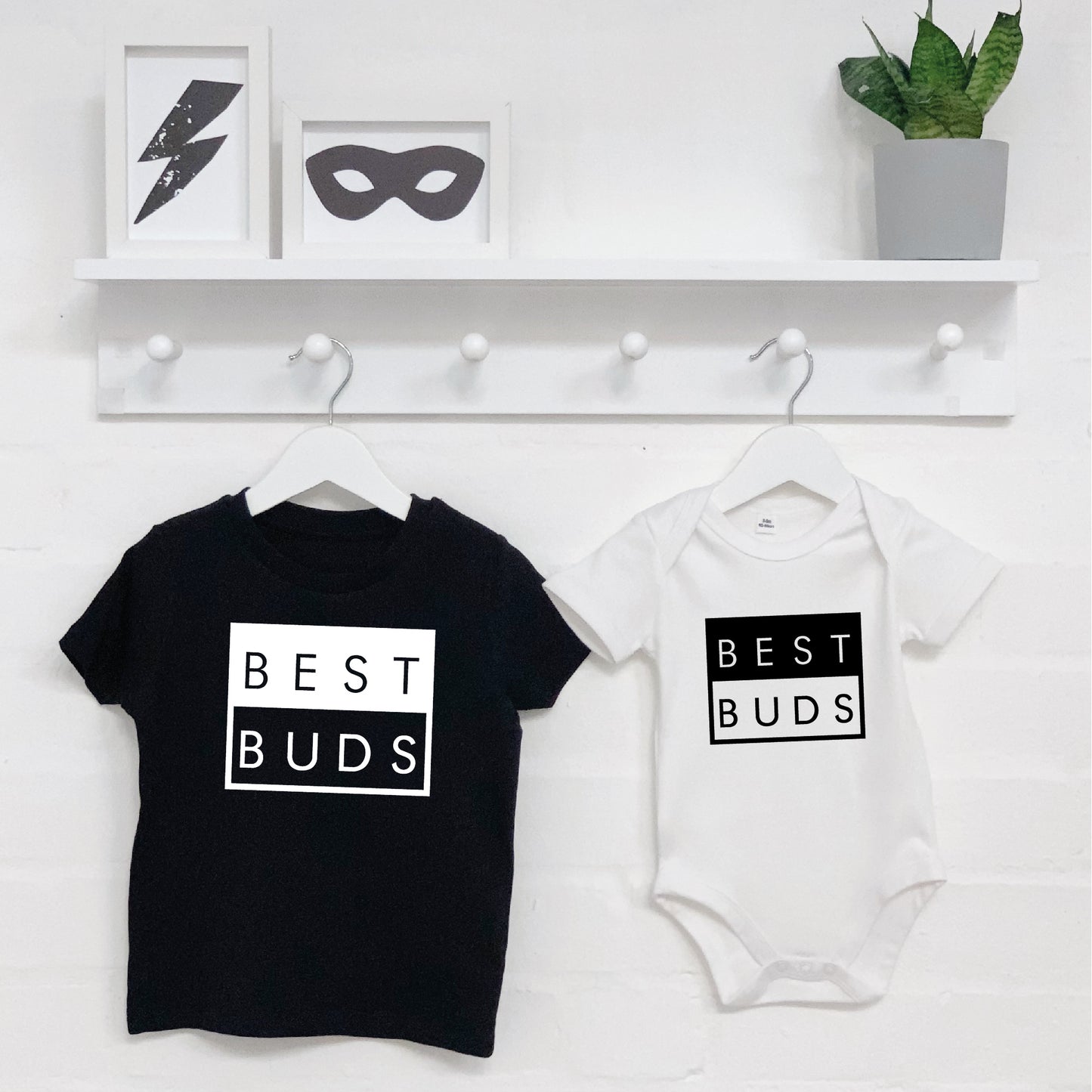 Best Buds Siblings Childrens T Shirt Set - Lovetree Design