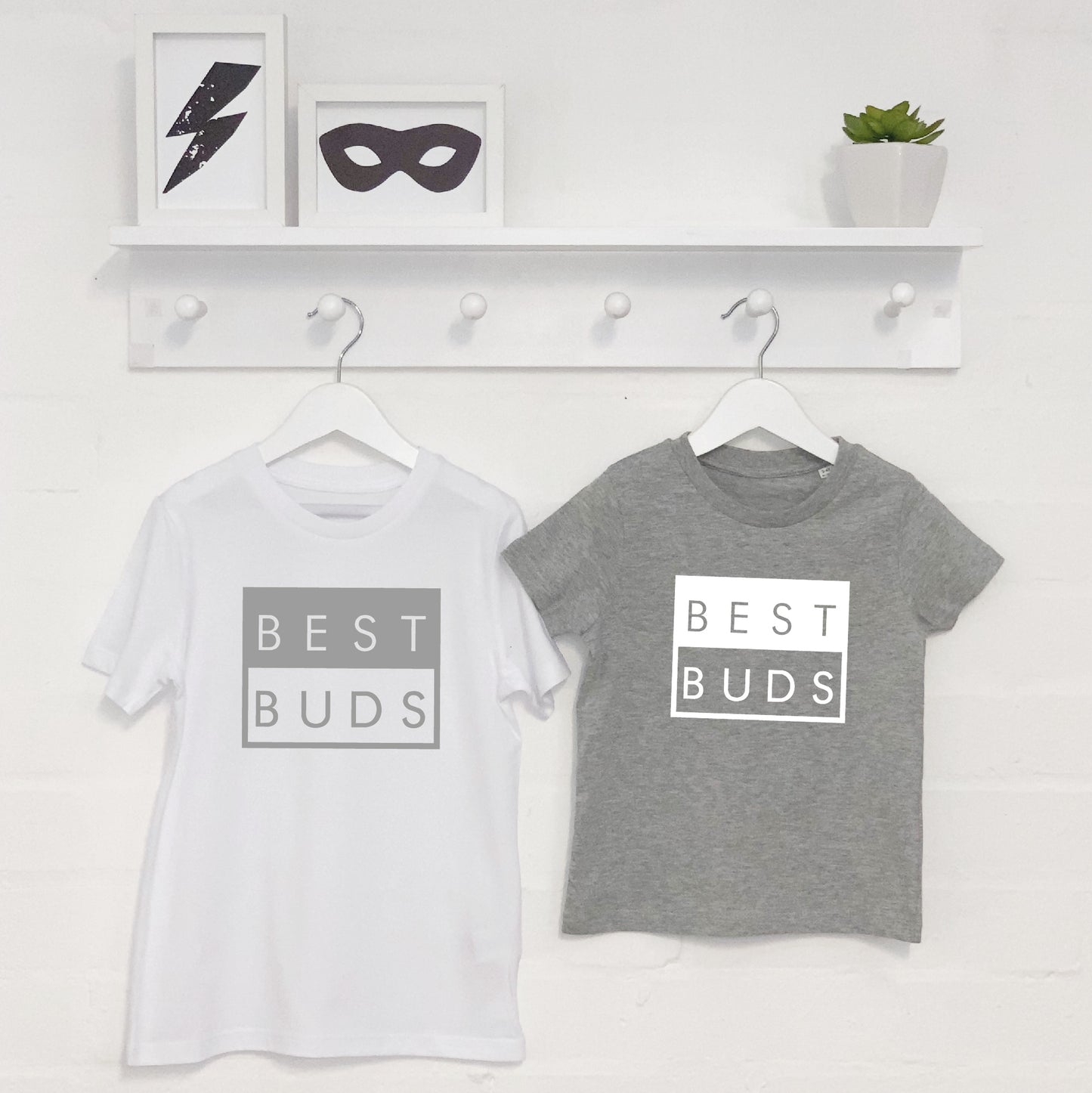 Best Buds Siblings Childrens T Shirt Set - Lovetree Design