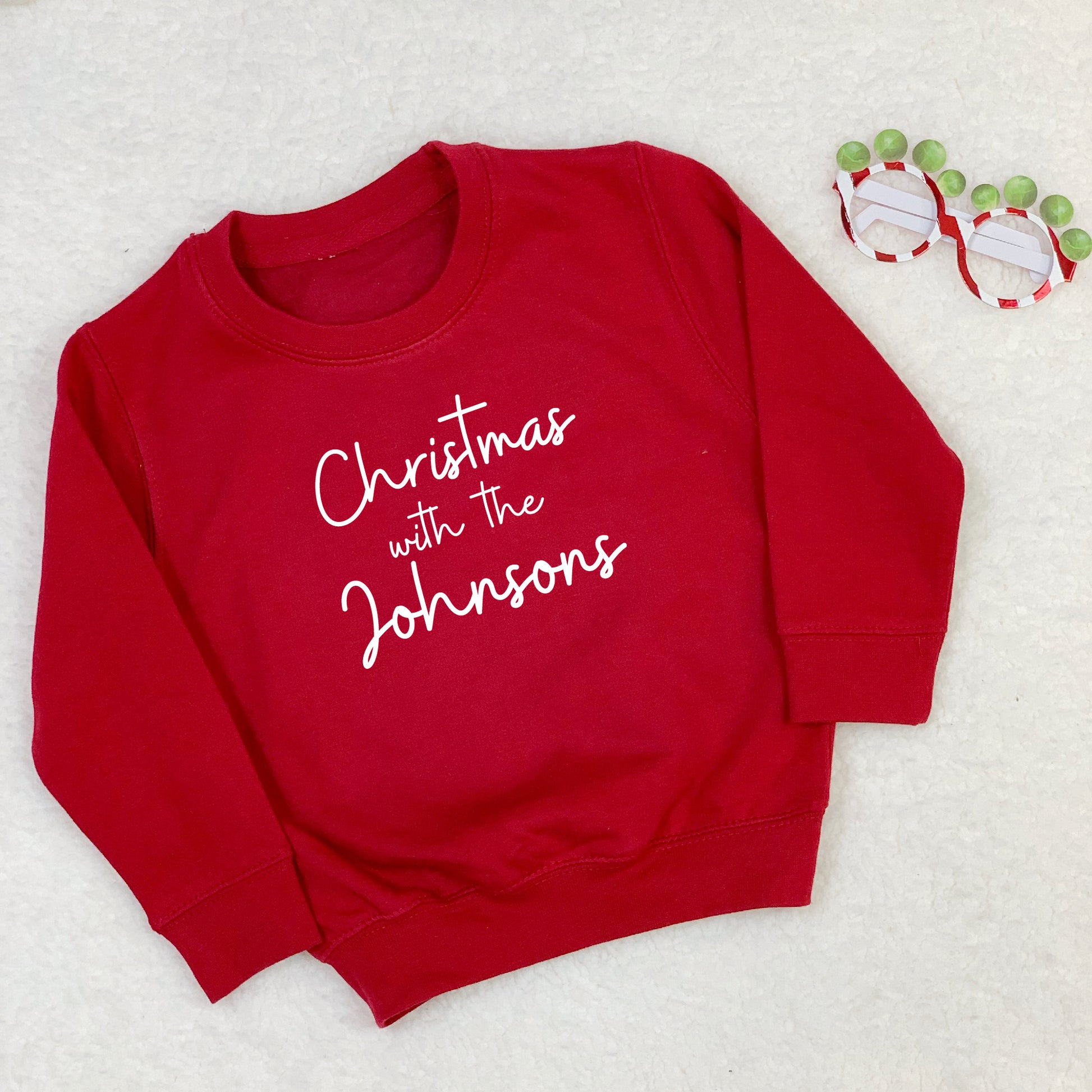 Christmas With The… Personalised Sweatshirt - Lovetree Design