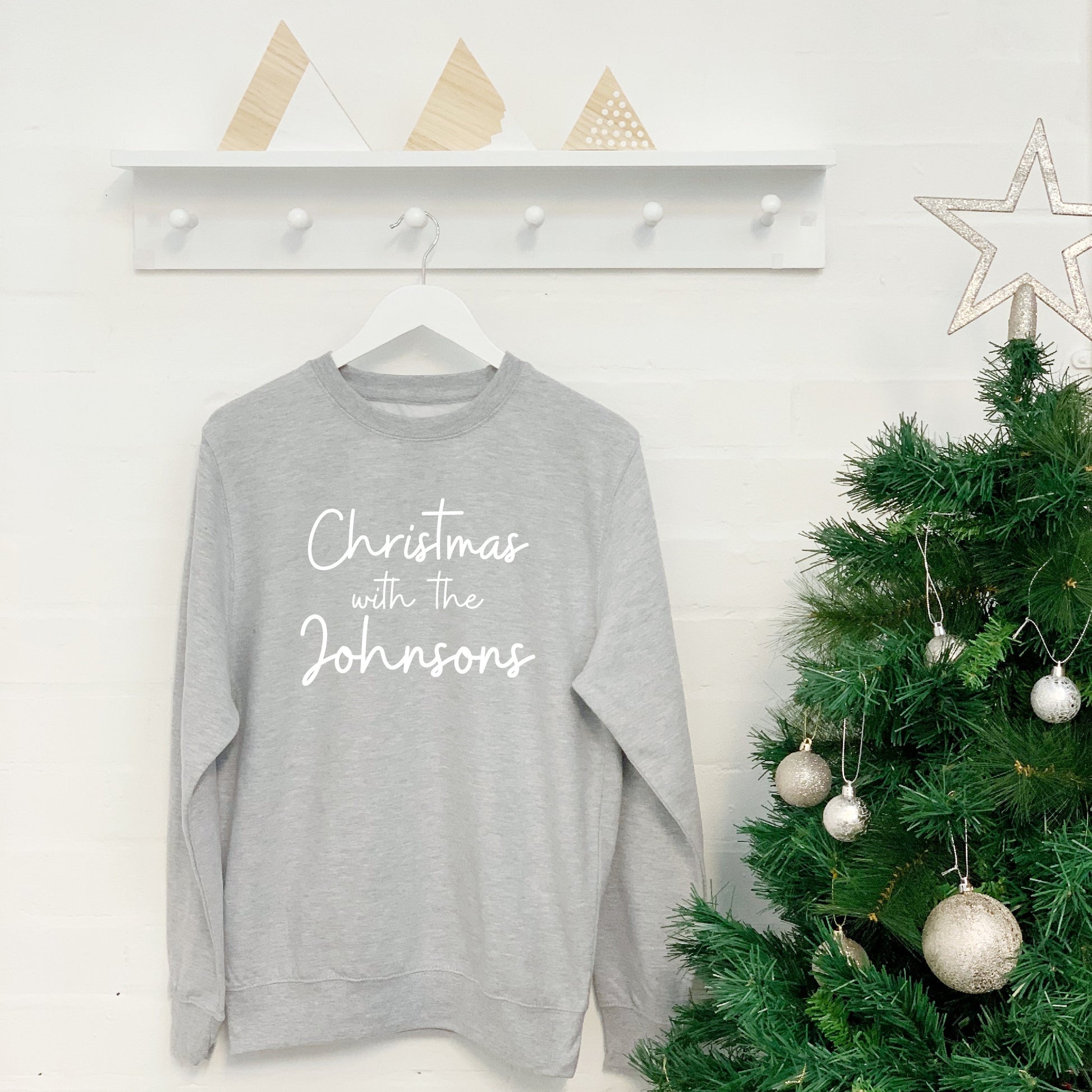 Christmas With The… Personalised Sweatshirt - Lovetree Design