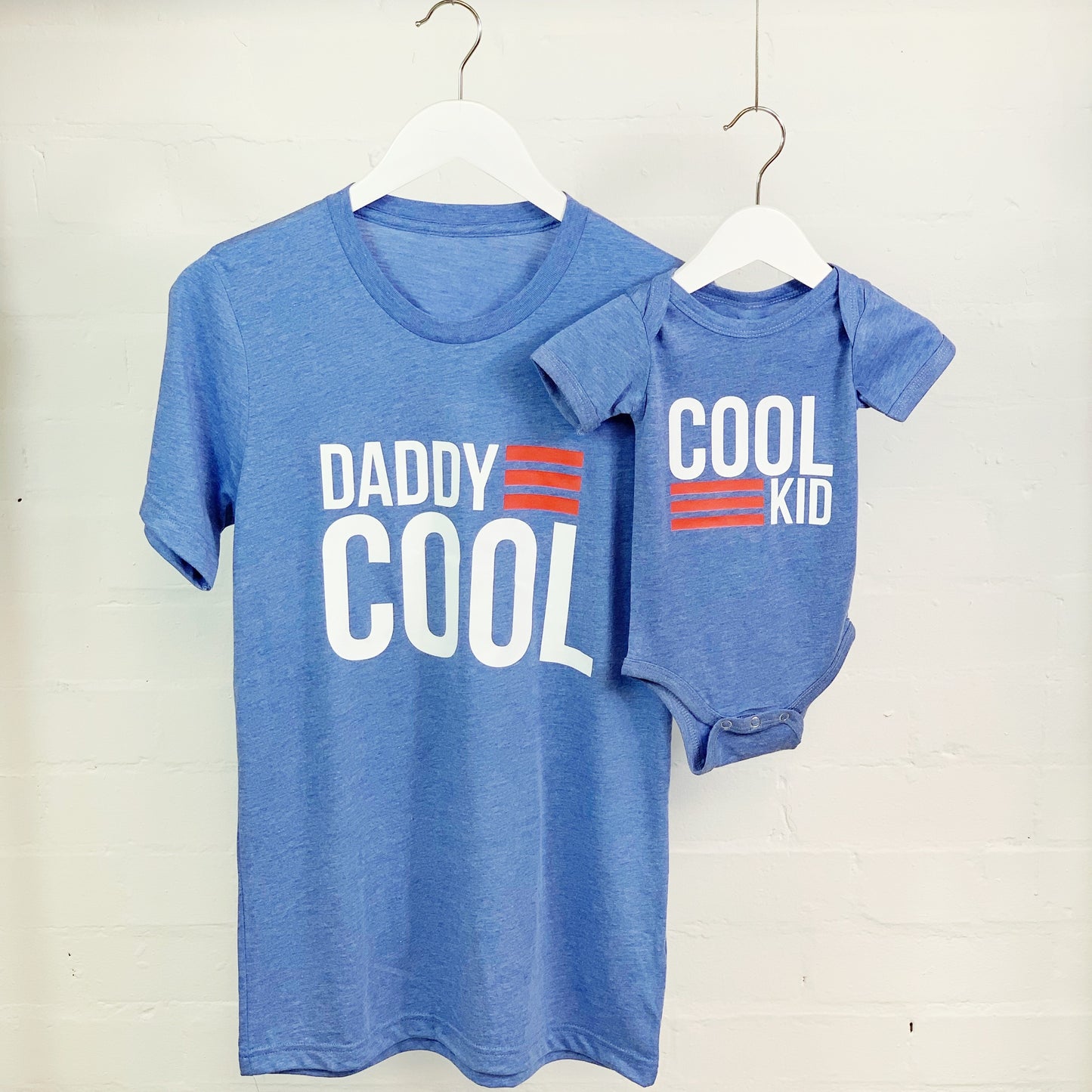 Daddy Cool / Cool Kid Matching T Shirt Set - Lovetree Design